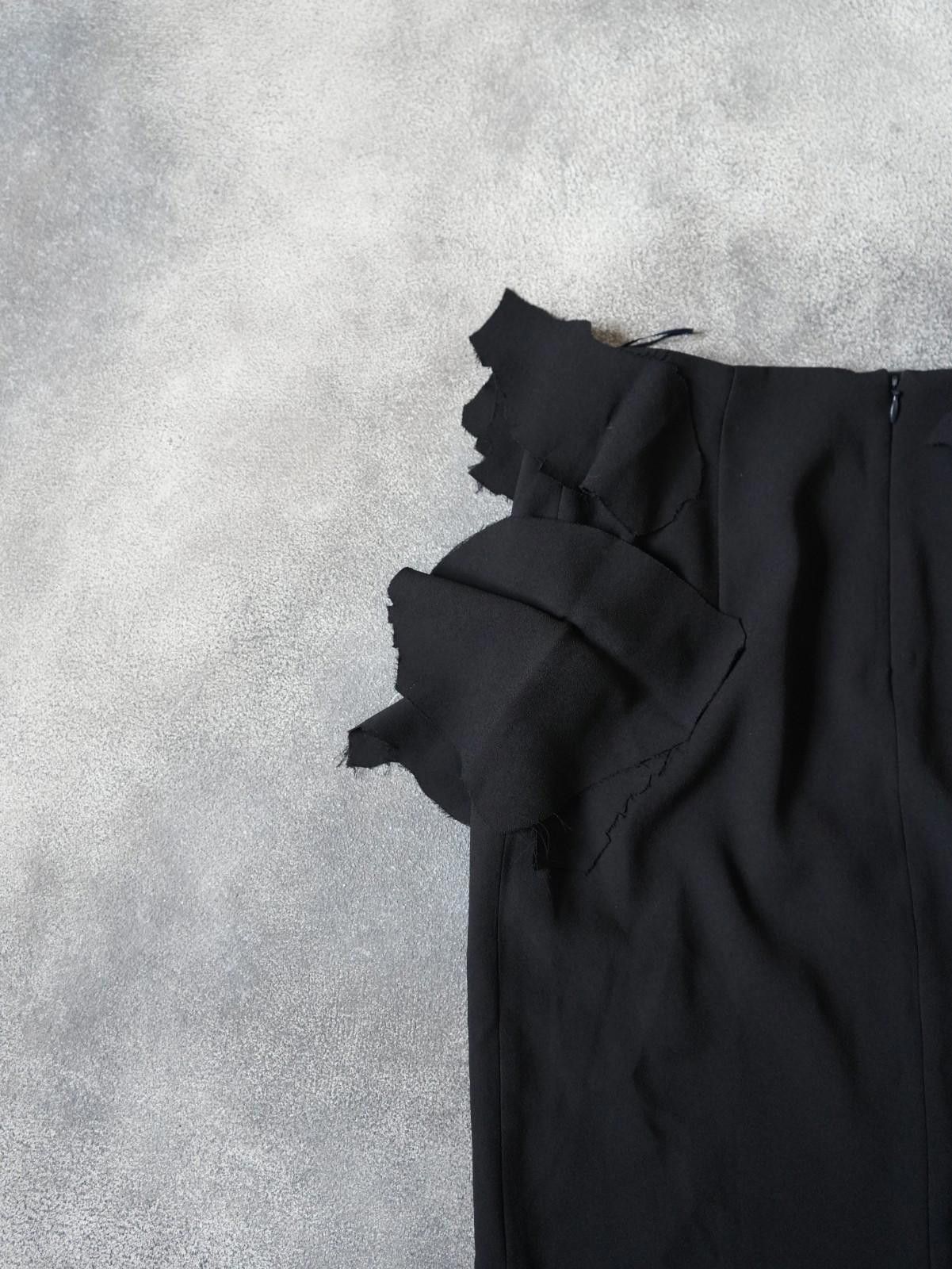 Jil Sander S/S 2010 Jil Sander By Raf Simons RUNWAY Ruffle Midi Skirt Size 32" / US 10 / IT 46 - 9 Thumbnail