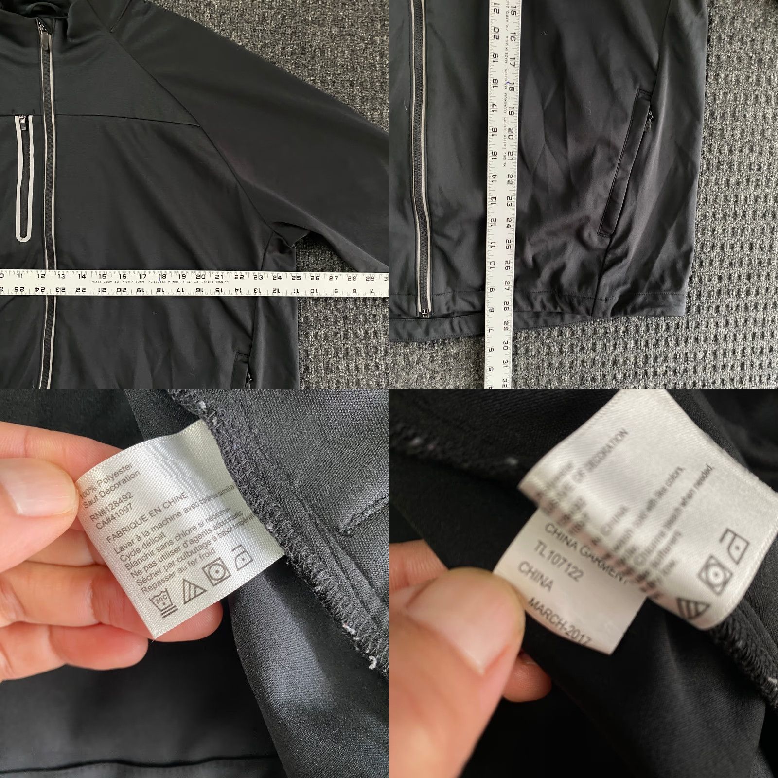 Vintage VINTAGE Men’s Greg Norman Jacket 3-in-1 Full Zip Collared XL Black Golf Casual Multi Pocket Shirt Size US XL / EU 56 / 4 - 8 Thumbnail
