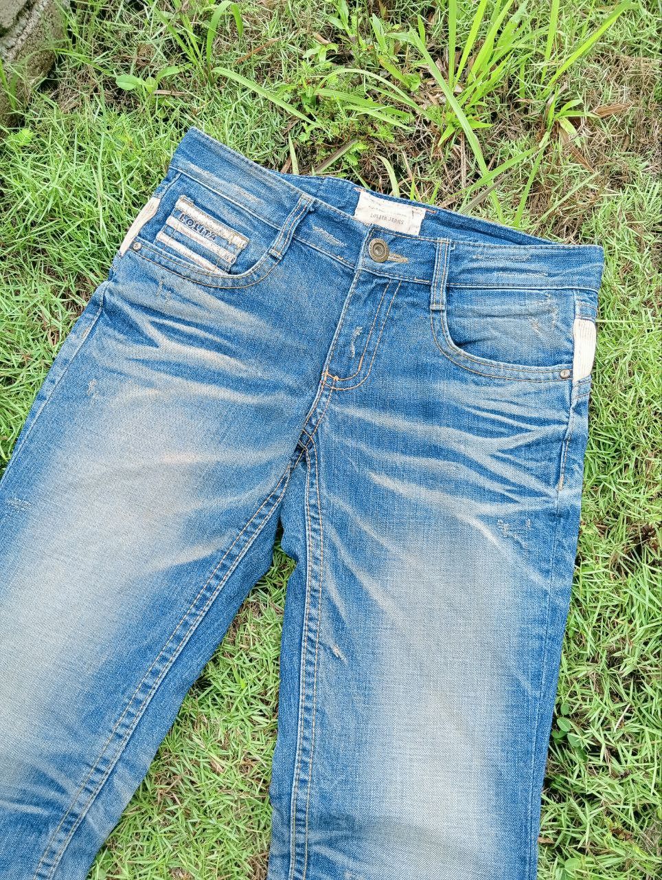 Japanese Brand VINTAGE LOLITA JEANS DISTRESSED DENIM JEANS Size US 33 - 12 Thumbnail