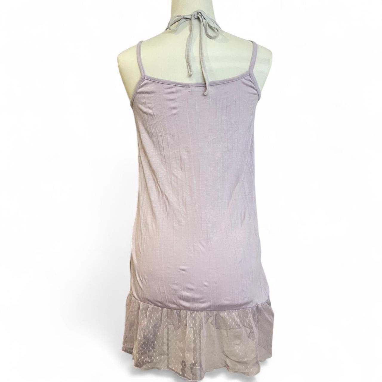 Other Y2k lolita coquette Lilac taro white lace trim halter dress Size M / US 6-8 / IT 42-44 - 2 Thumbnail