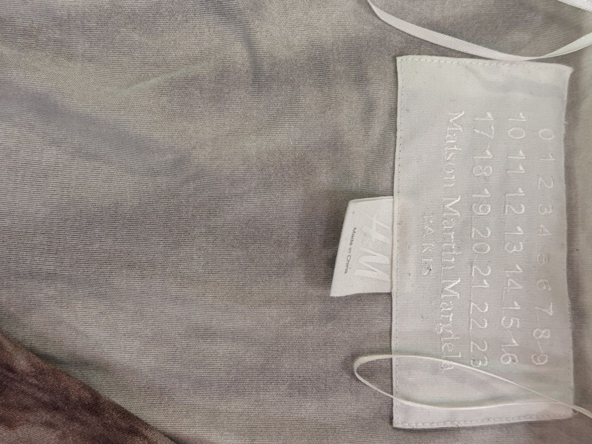 H&M × Maison Margiela MAISON MARTIN MARGIELA H&M FUR TROMPE L'OEIL SILK DRESS Size L / US 10 / IT 46 - 5 Thumbnail