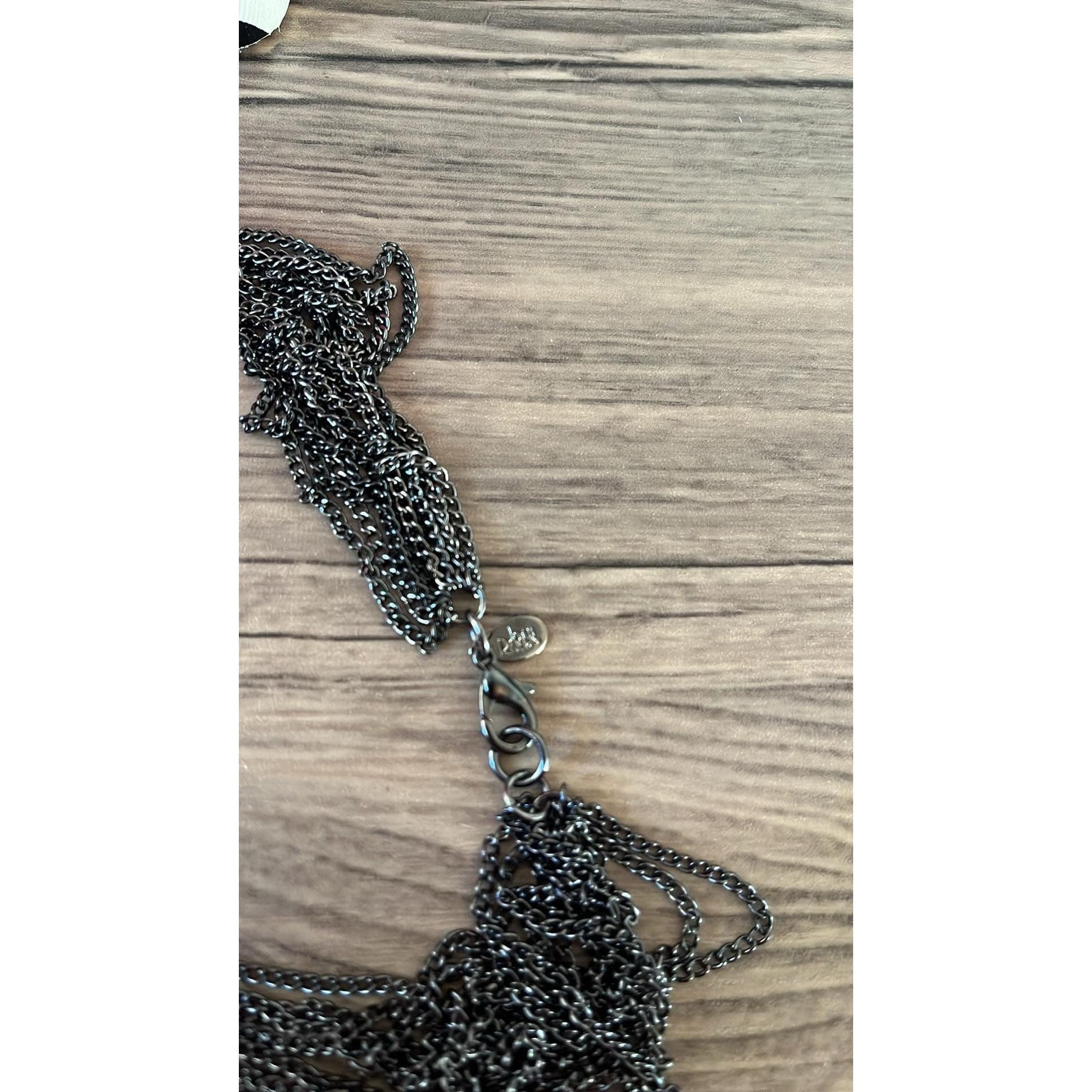Joan Rivers Joan Rivers Silver Chain with Crystal Pendant Necklace Size ONE SIZE - 2 Thumbnail