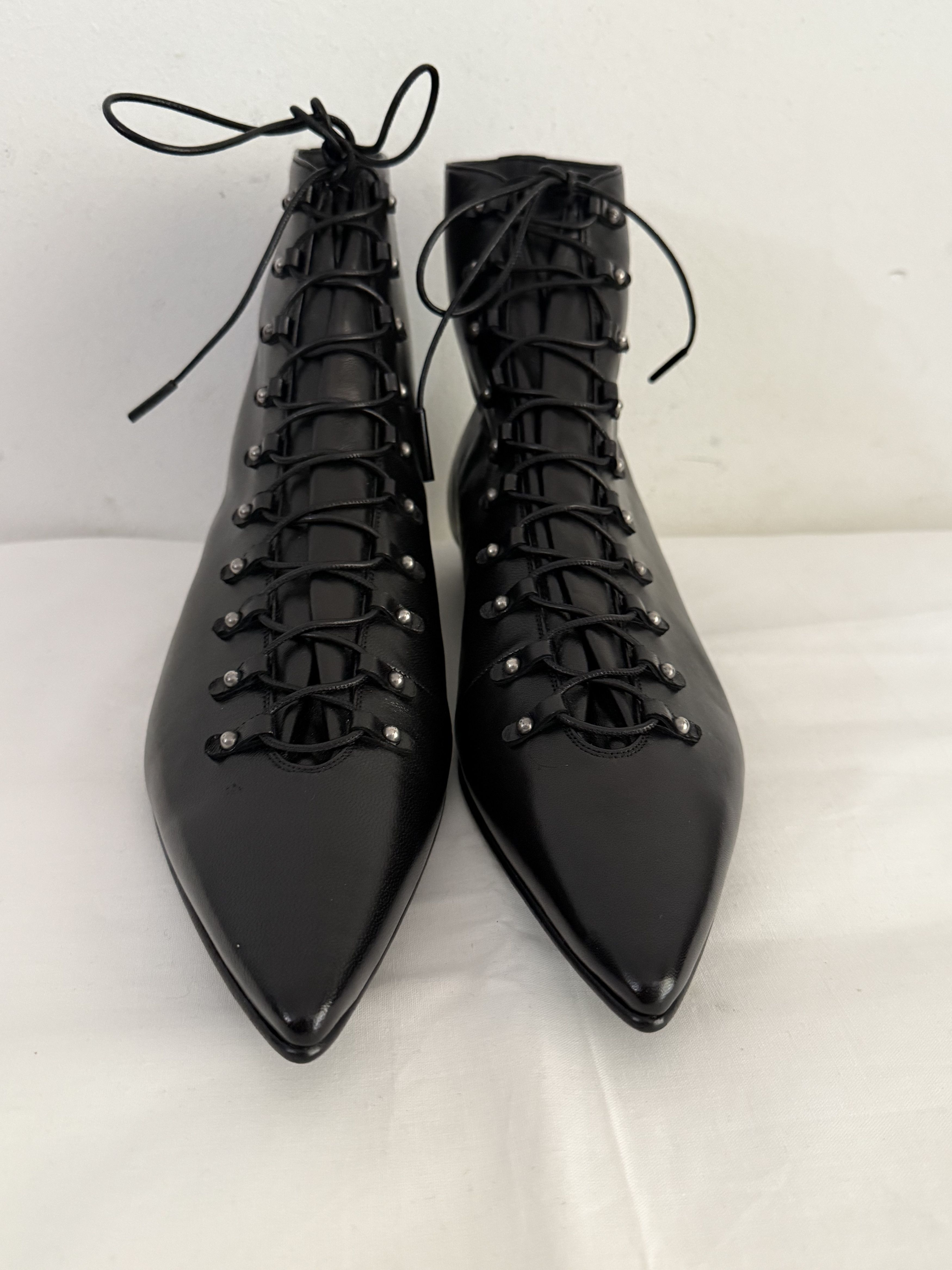 Saint Laurent Paris Saint Laurent Levine 15 Lace-Up Boots Size US 9.5 / EU 42-43 - 4 Thumbnail