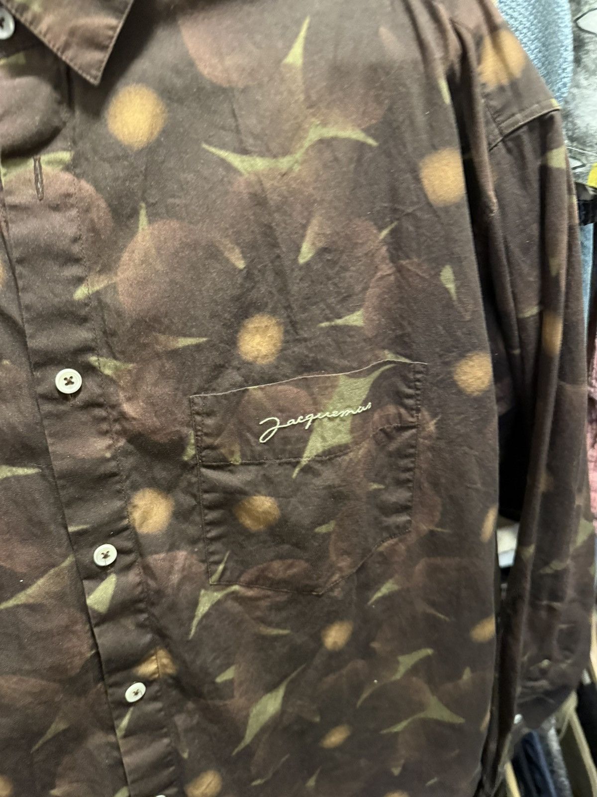 Jacquemus JACQUEMUS Brown La Montagne 'La Chemise Simon' Sz 50: L Size US M / EU 48-50 / 2 - 3 Thumbnail