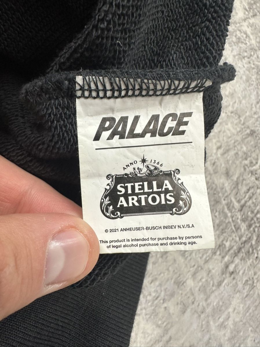 Palace Palace x Stella Artois hoodie black mens gold logo rare Size US S / EU 44-46 / 1 - 9 Thumbnail