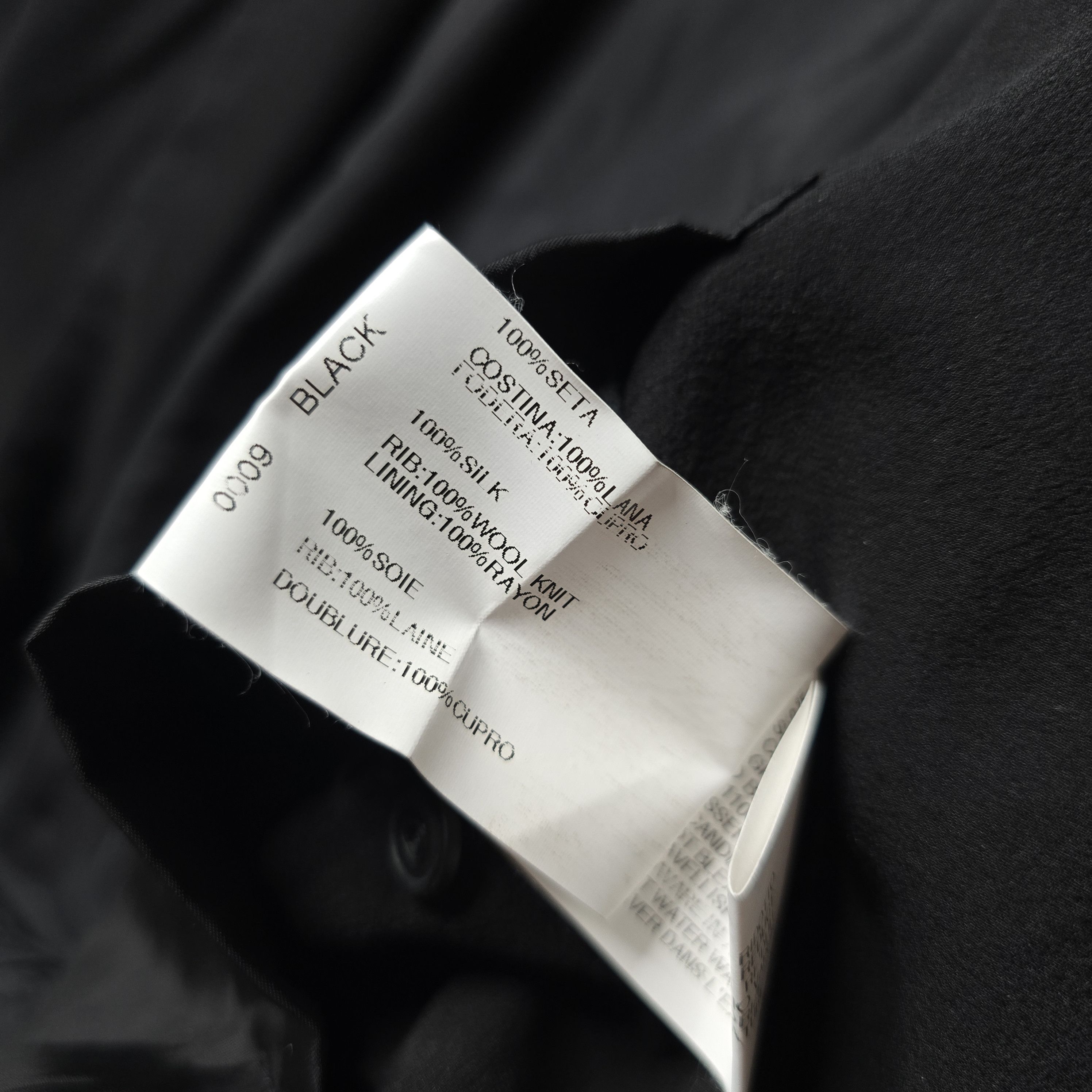 Rick Owens Rick Owens - SS09 Strutter Silk Crepe Blazer Jacket Size XS / US 0-2 / IT 36-38 - 9 Thumbnail
