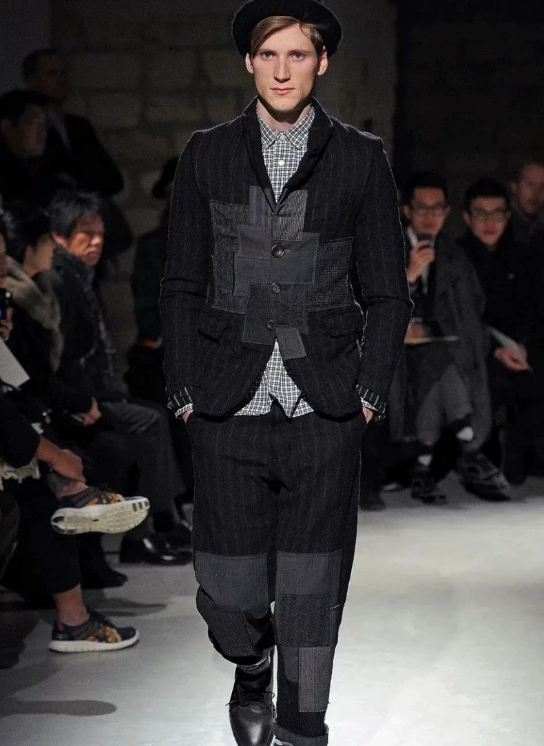 Junya Watanabe JUNYA WATANABE 2013AW Fall/Winter Show Felted Patchwork Sui Size US XS / EU 42 / 0 - 9 Thumbnail