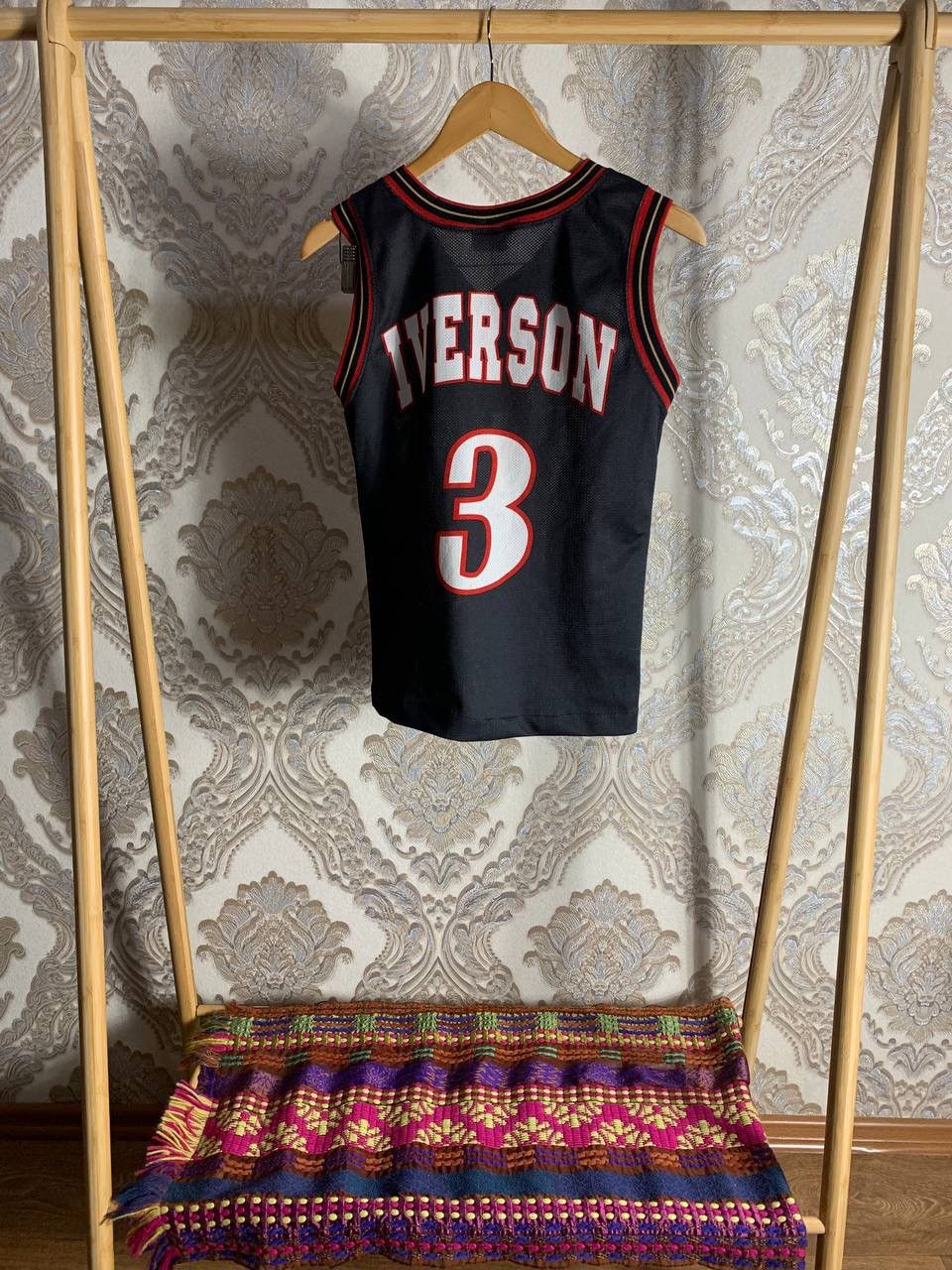 Champion VINTAGE CHAMPION PHILADELPHIA SIXERS NBA JERSEY RETRO 90s Size US XS / EU 42 / 0 - 6 Thumbnail