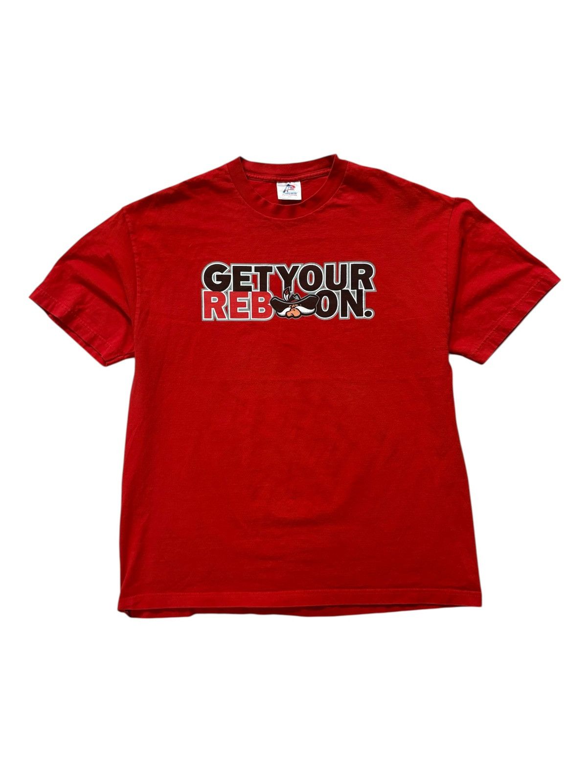Vintage 90’s UNLV Rebels Get Your Reb’ On Vintage Tee Shirt Size US XL / EU 56 / 4 - 2 Thumbnail