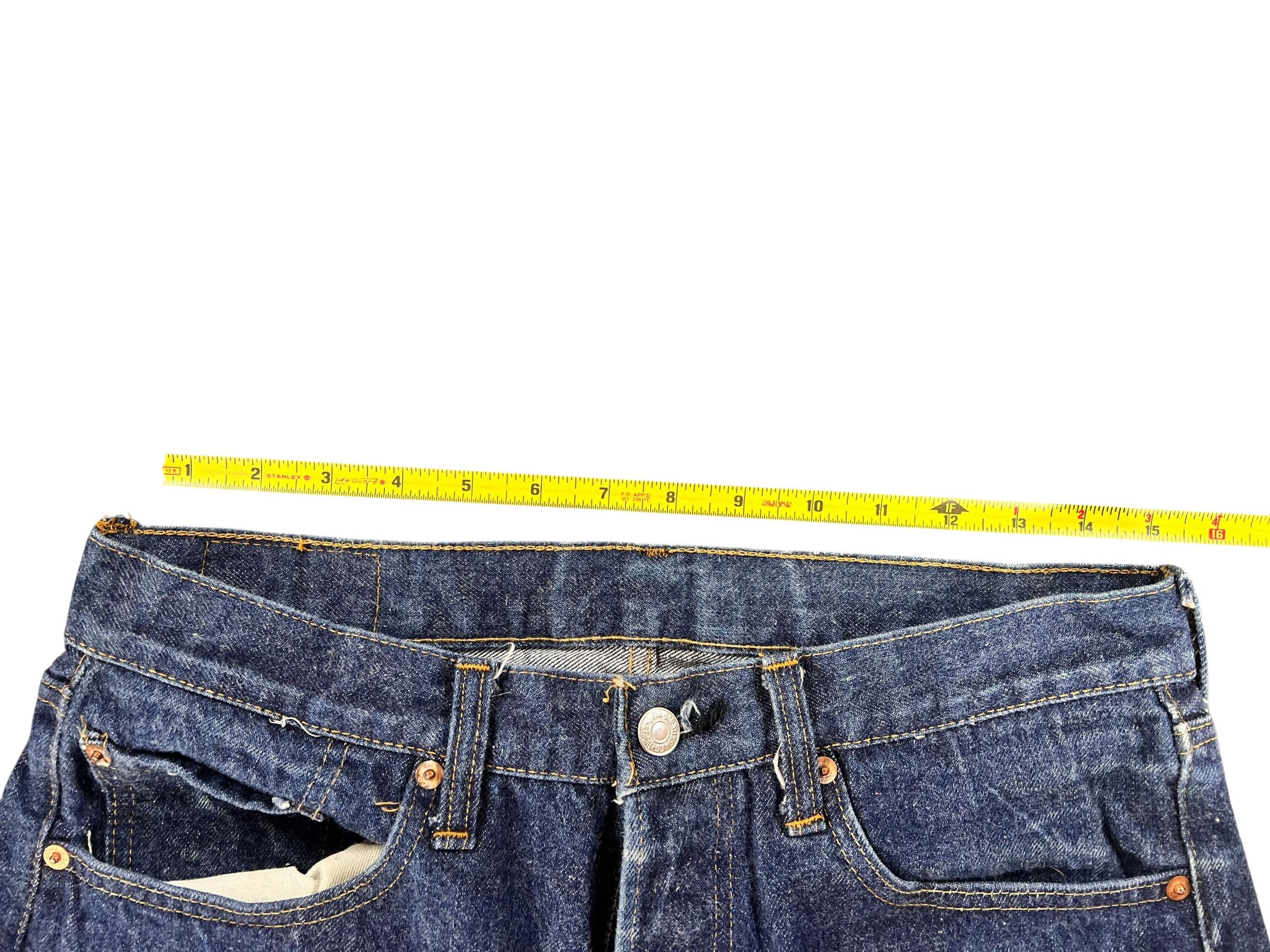 Levi's Vintage Levi’s 501 Redline Selvedge USA 30x34 Size US 30 / EU 46 - 9 Thumbnail