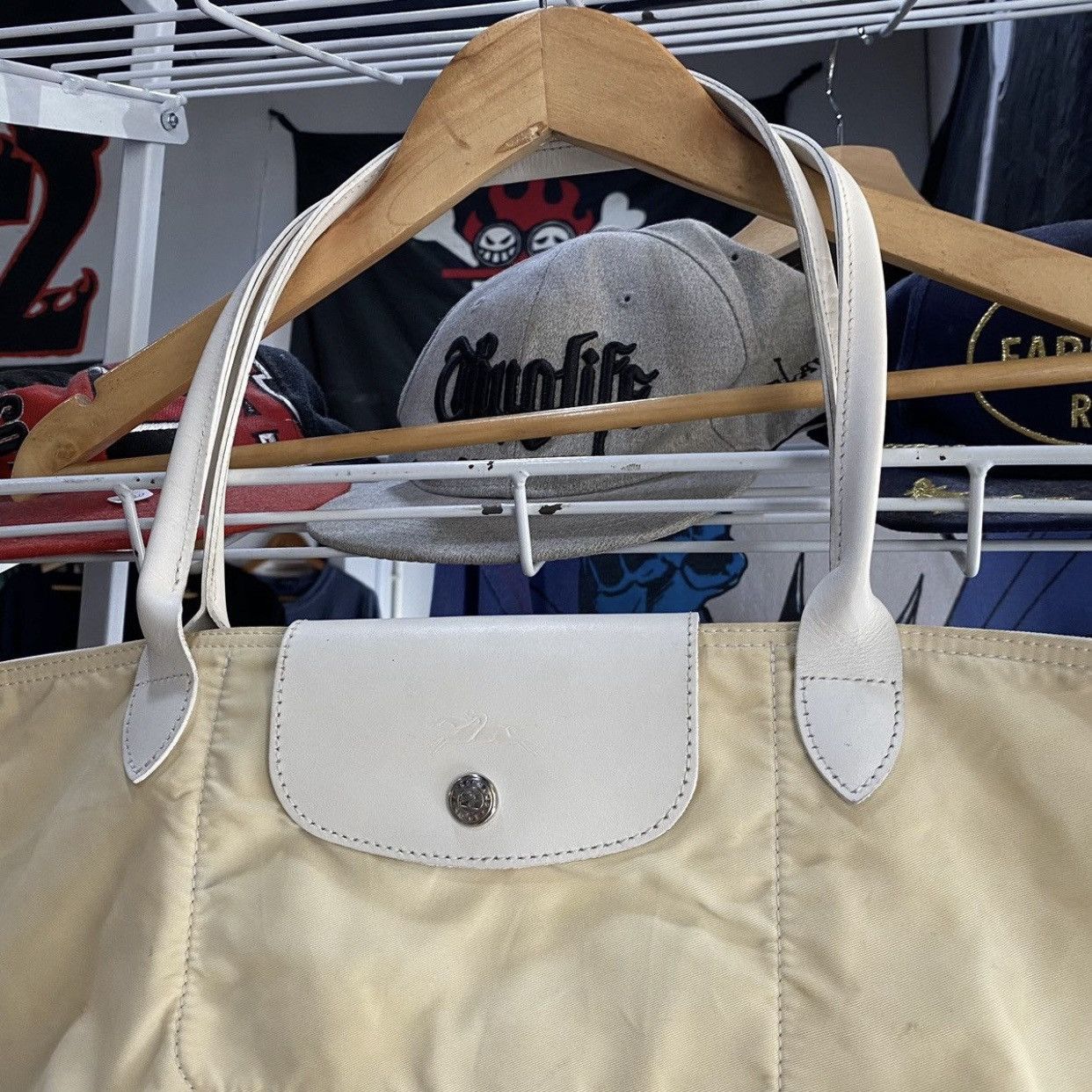 Longchamp Longchamp Modele Depose Large Shopping Shoulder Tote Bag Size ONE SIZE - 3 Thumbnail
