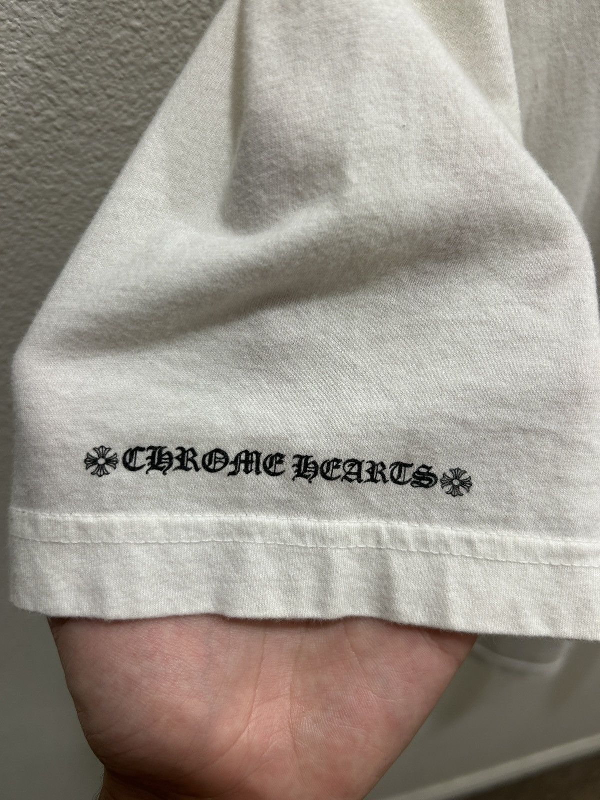 Chrome Hearts Chrome Hearts Script & Dagger Pocket Tee Size US M / EU 48-50 / 2 - 5 Thumbnail