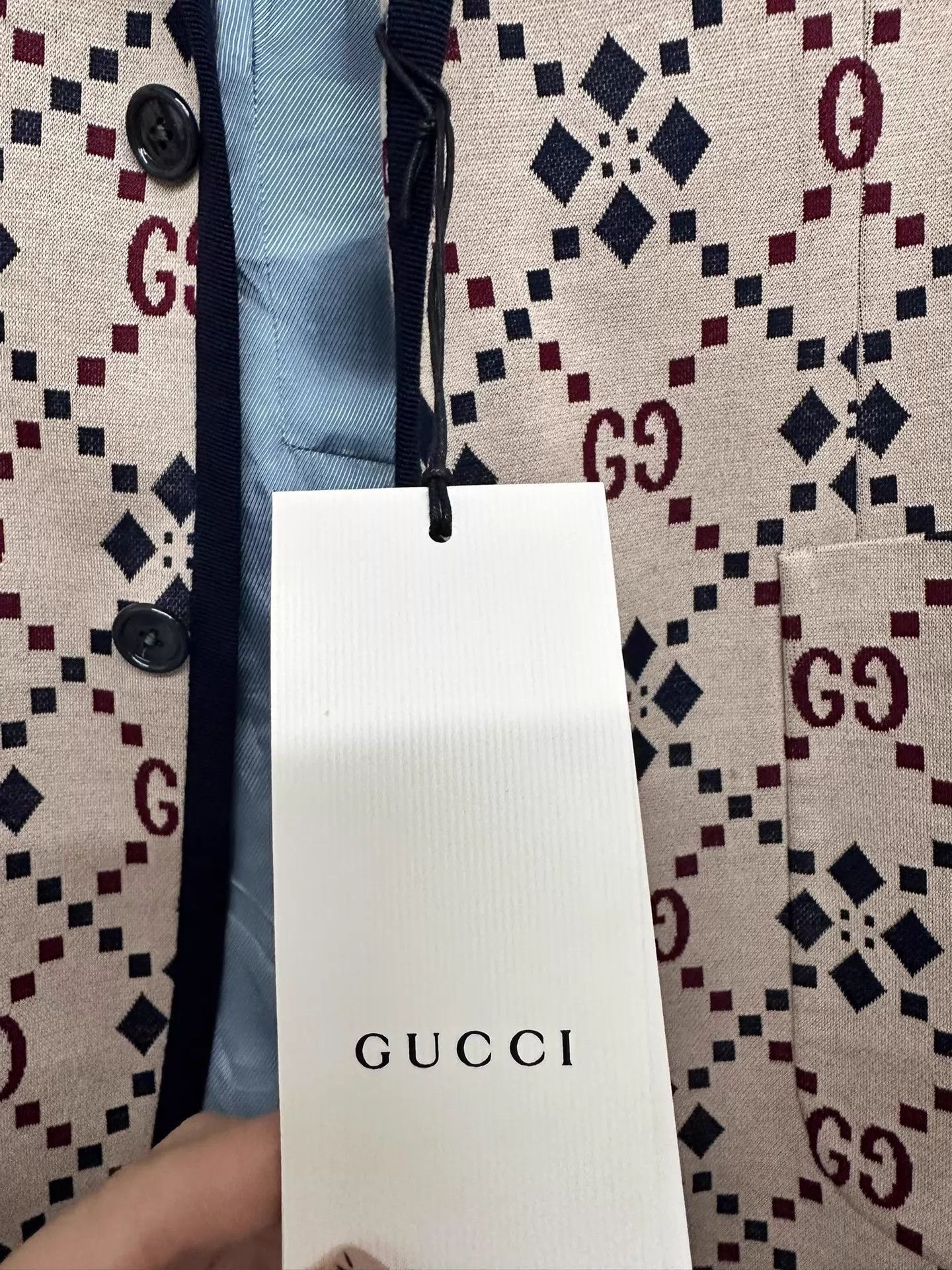 Gucci Gucci All Over Print Jacket Men's 44 With Tags Size US S / EU 44-46 / 1 - 6 Thumbnail