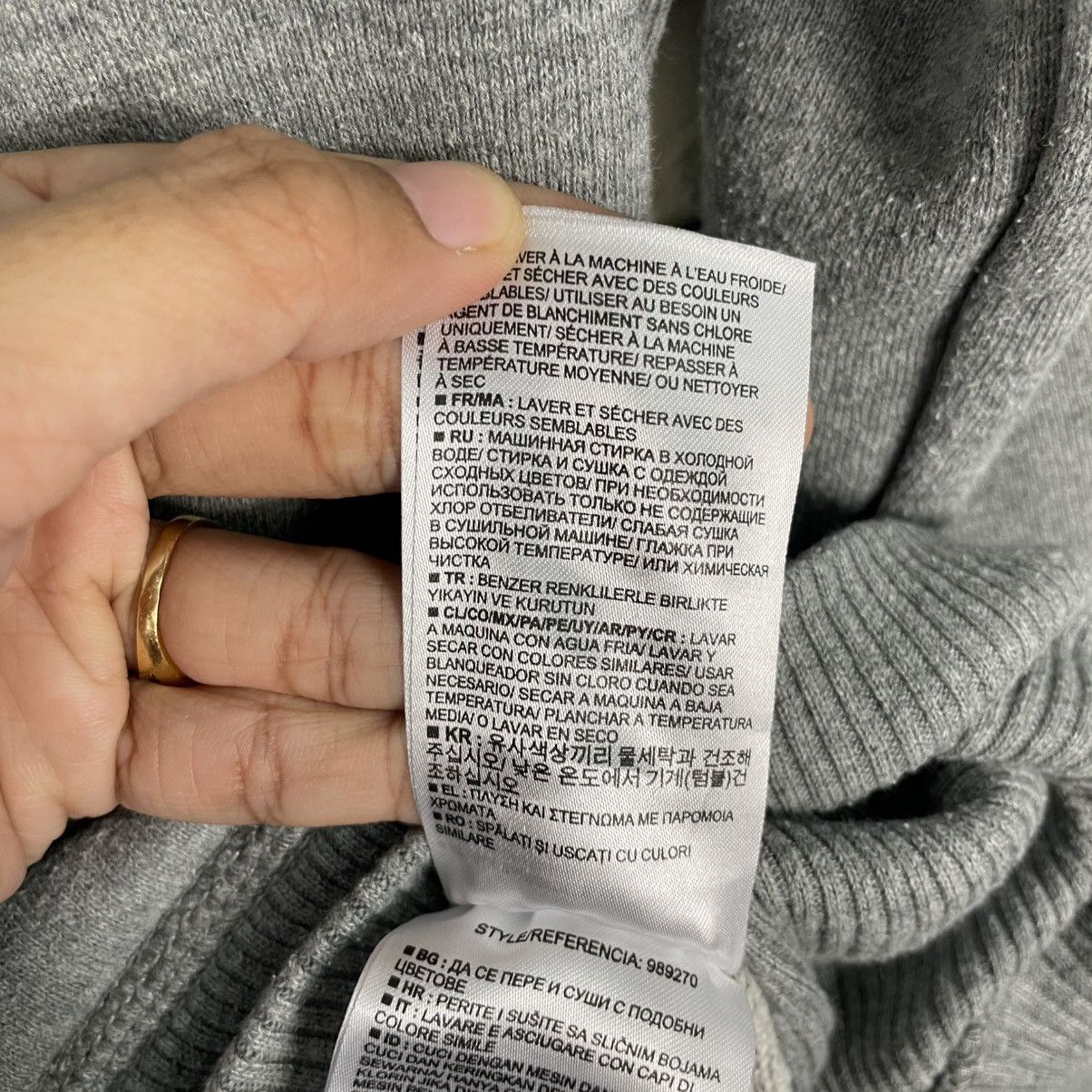 Gap Gap Gray Crewneck Sweatshirt Size US M / EU 48-50 / 2 - 15 Thumbnail