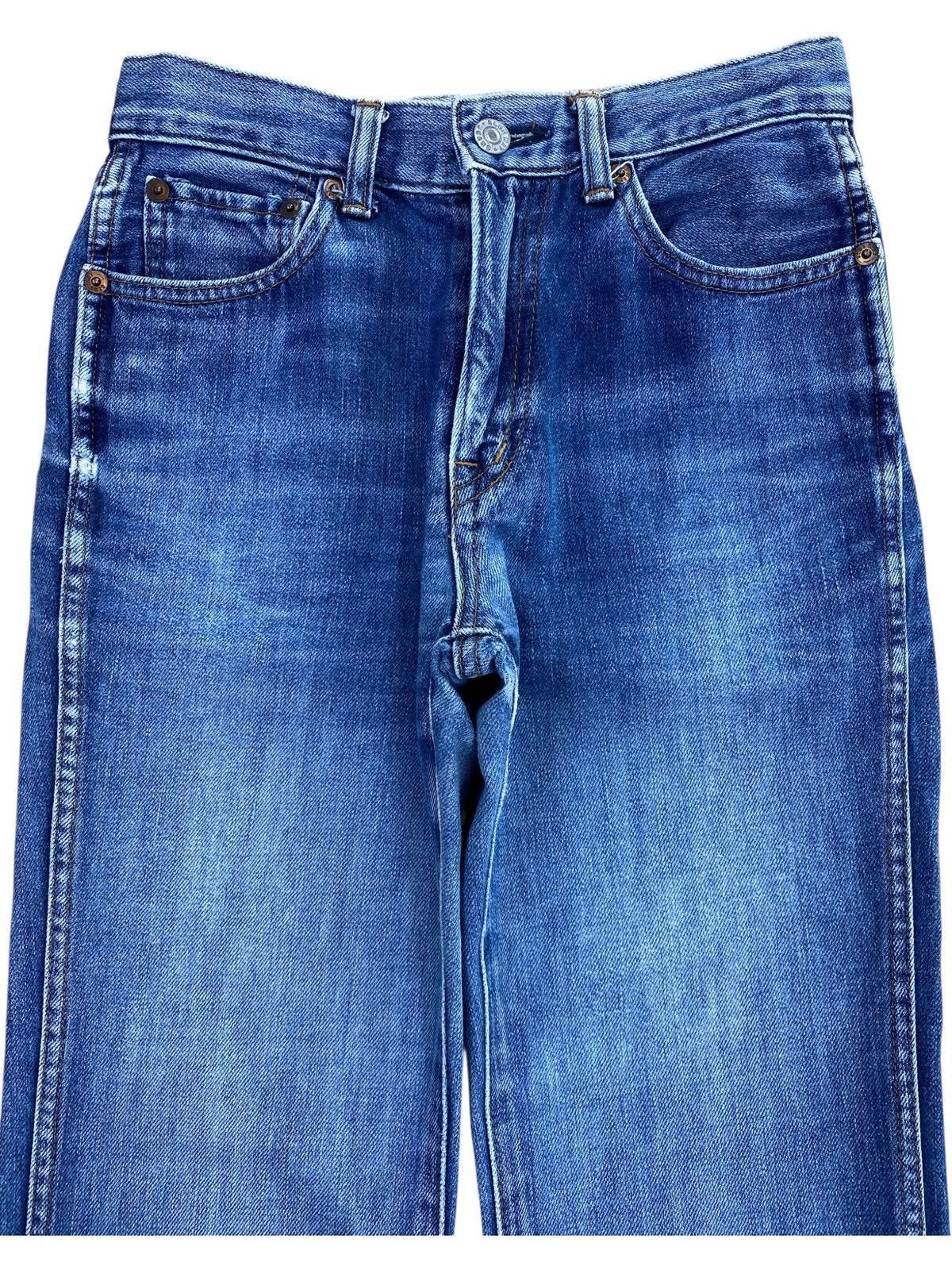 Japanese Brand Japanese Brand Blue Way Flare Style Jeans Size US 26 / EU 42 - 2 Thumbnail
