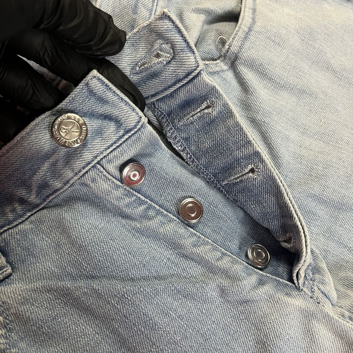 A.P.C. 2000s A.P.C. Petit New Standard Light Wash Jeans Button Fly Size US 29 - 4 Thumbnail