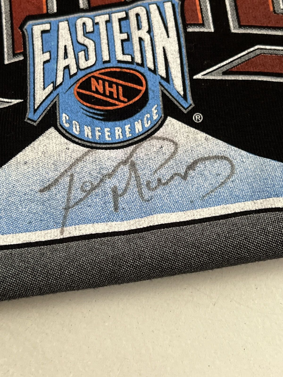 Pro Player Autographed 1997 Murray Philadelphia Flyers Stanley Cup NHL Size US L / EU 52-54 / 3 - 5 Thumbnail