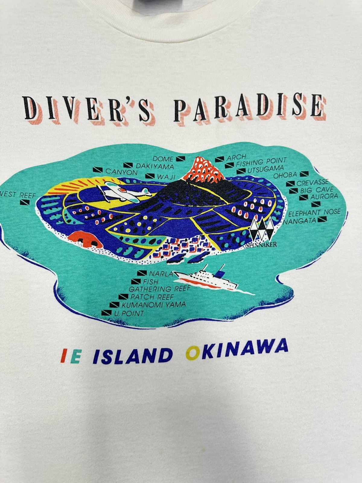 Island Shores Vintage 90s Okinawa Island Single Stitch Tshirt A226 Size US S / EU 44-46 / 1 - 5 Thumbnail