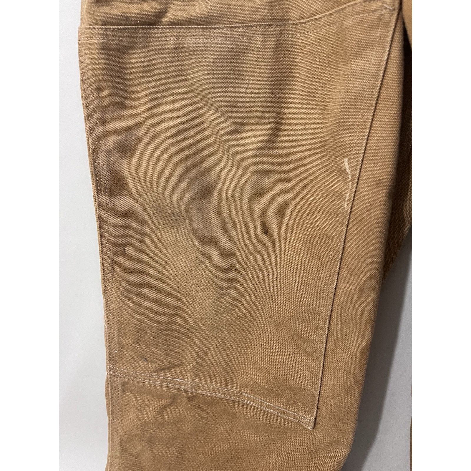 Carhartt Carhartt Men’s Double Knee Duck Canvas Bib Overalls 42x32 Size US 42 / EU 58 - 9 Thumbnail