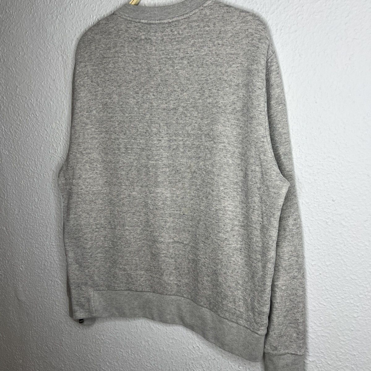 Moncler Moncler Sweatshirt Crewneck Classic Big Logo Wool Grey Size US L / EU 52-54 / 3 - 9 Thumbnail