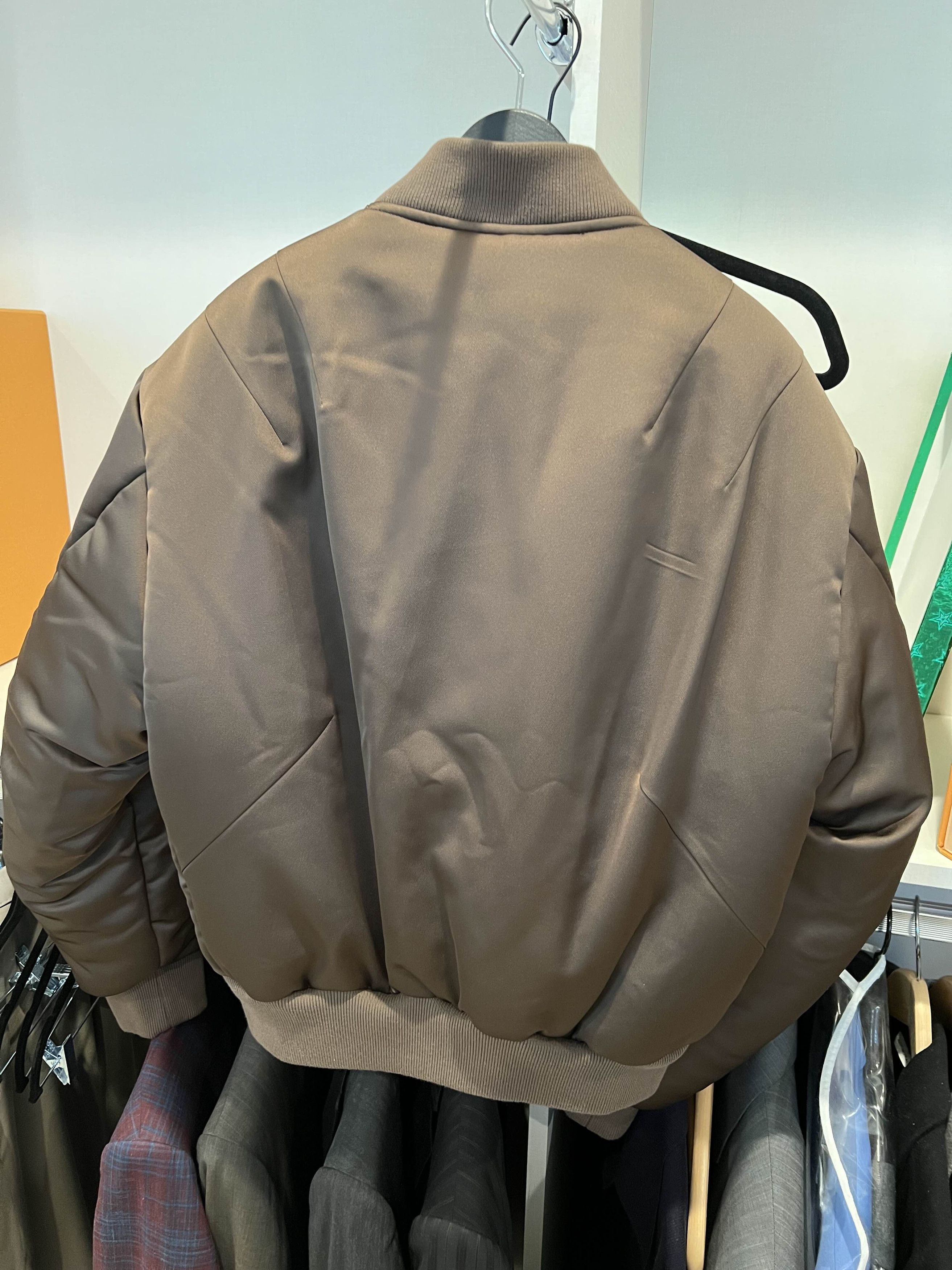 Vuja De Vuja De Max Satin Pillow Bomber | Grailed