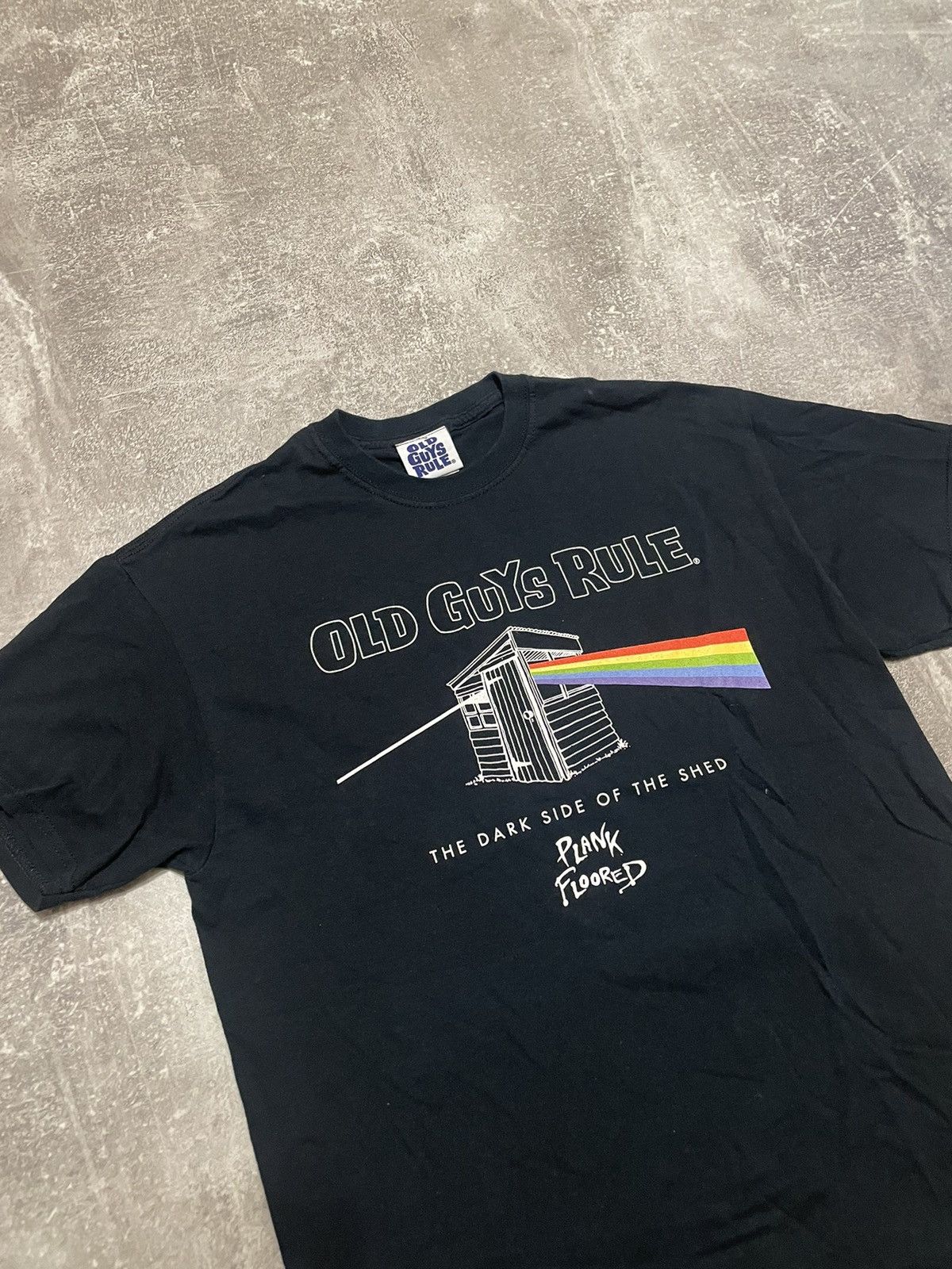 Pink Floyd Vintage Pink Floyd Old Guys Rule T-Shirt Size US M / EU 48-50 / 2 - 2 Thumbnail