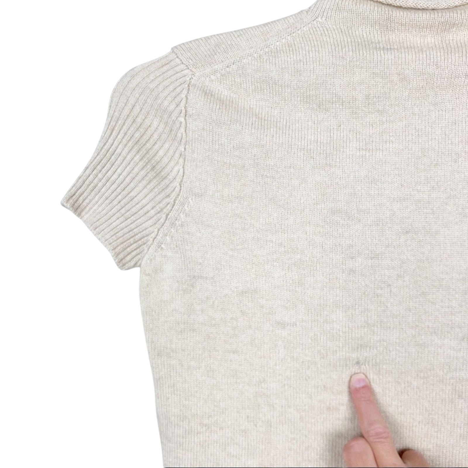 Other Aida Barni Tan Cashmere Top Sz S Size S / US 4 / IT 40 - 4 Thumbnail