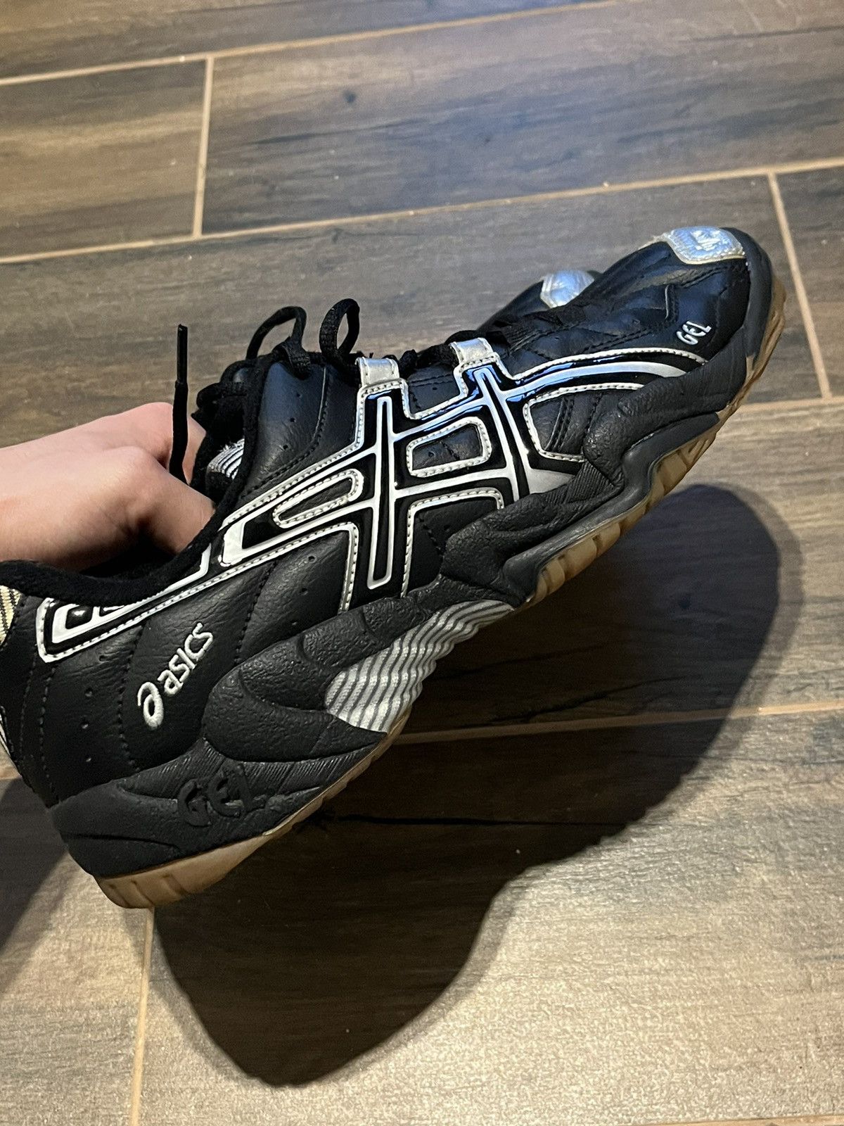 Asics Vintage Asics Gel 90s Rare Rhyno Skin Low Sneakers Retro Size US 10 / EU 43 - 10 Thumbnail