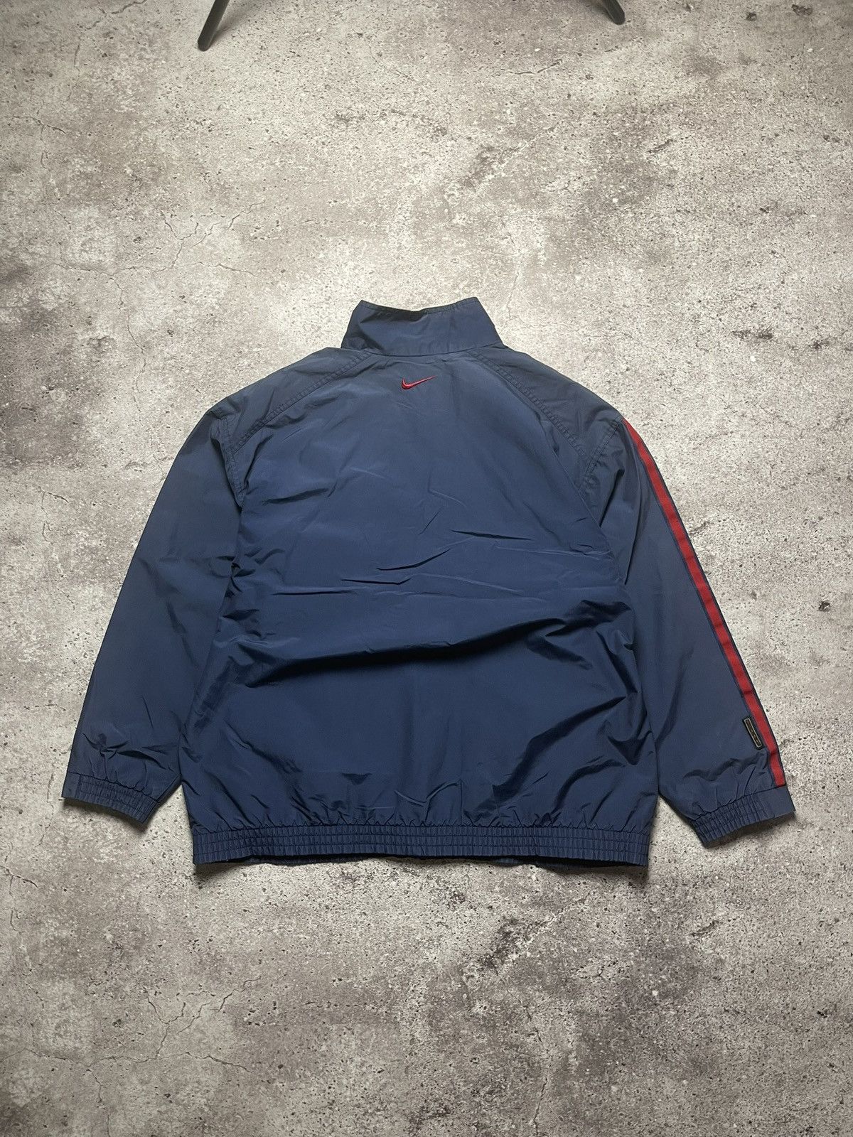 Nike Nike Vintage Nylon Windbreaker 90s Y2K Size US L / EU 52-54 / 3 - 3 Thumbnail