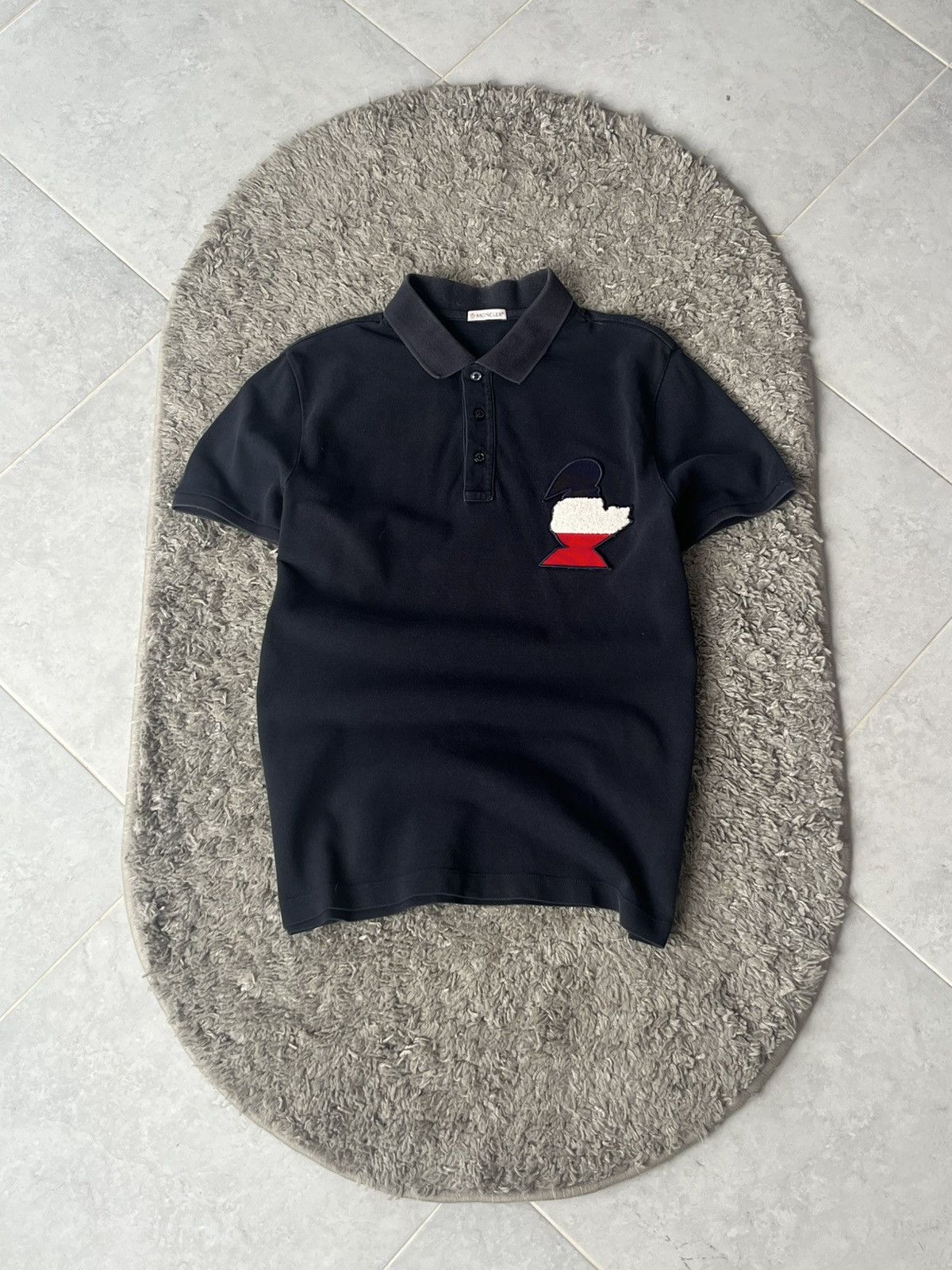 Moncler Vintage Luxury Polo Moncler Size US M / EU 48-50 / 2 - 1 Thumbnail
