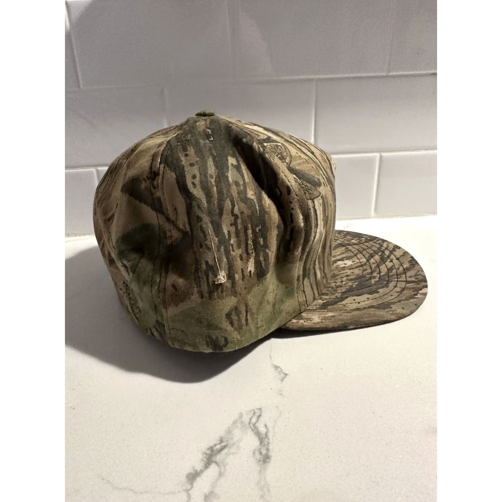 Vintage VINTAGE Gore-Tex Waterproof Hat Camo Hunting Cap Made USA Whitewater Outdoors L Men Baseball Cap USA Mens Cap Size ONE SIZE - 3 Thumbnail