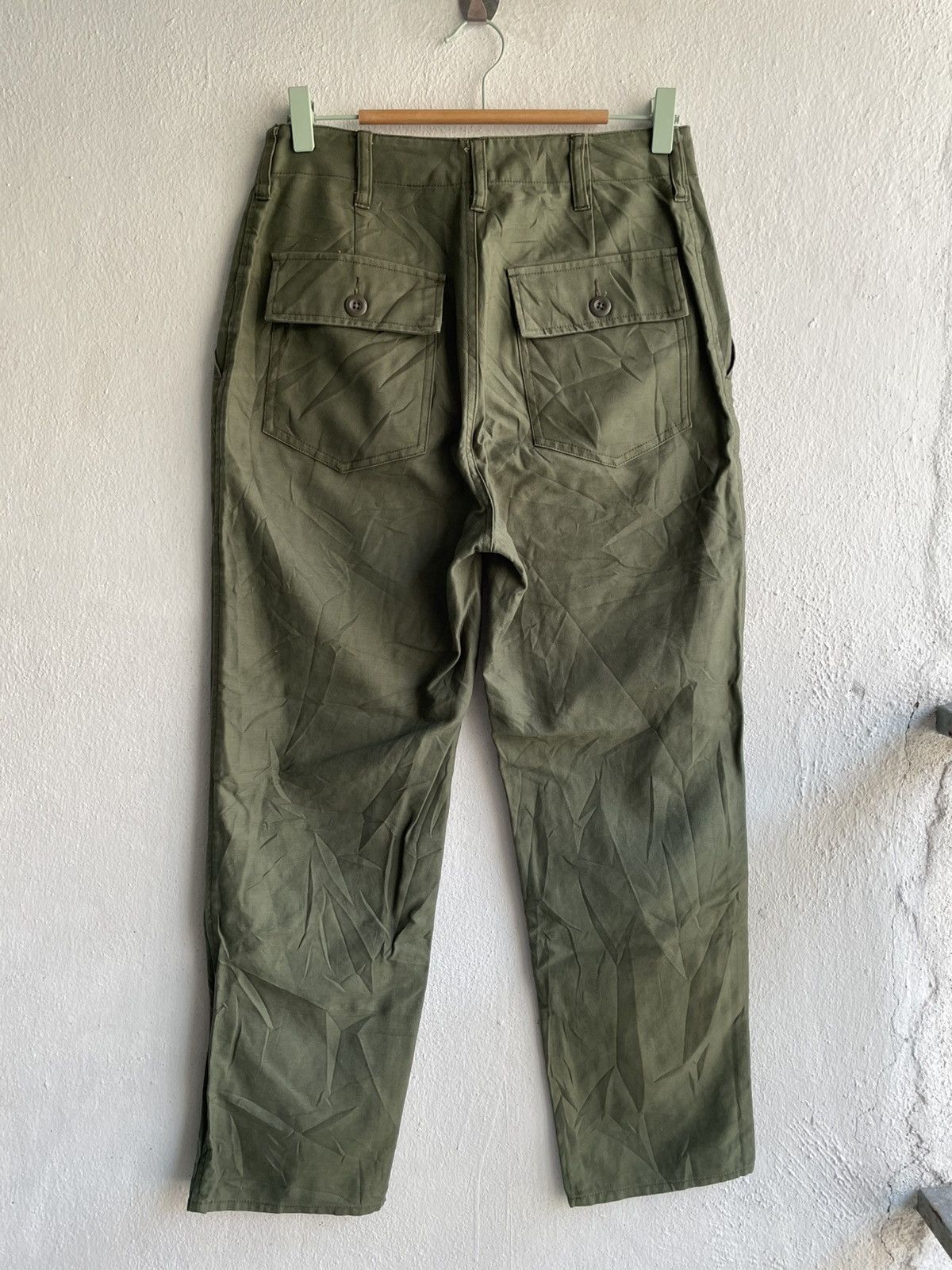 Japanese Brand × Vintage Japan fatigue hbt baker pants Size US 28 / EU 44 - 6 Thumbnail