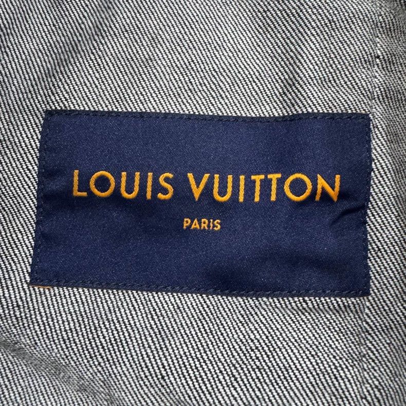 Louis Vuitton Louis Vuitton Ribbon Butterfly Denim Jacket Size US M / EU 48-50 / 2 - 2 Thumbnail