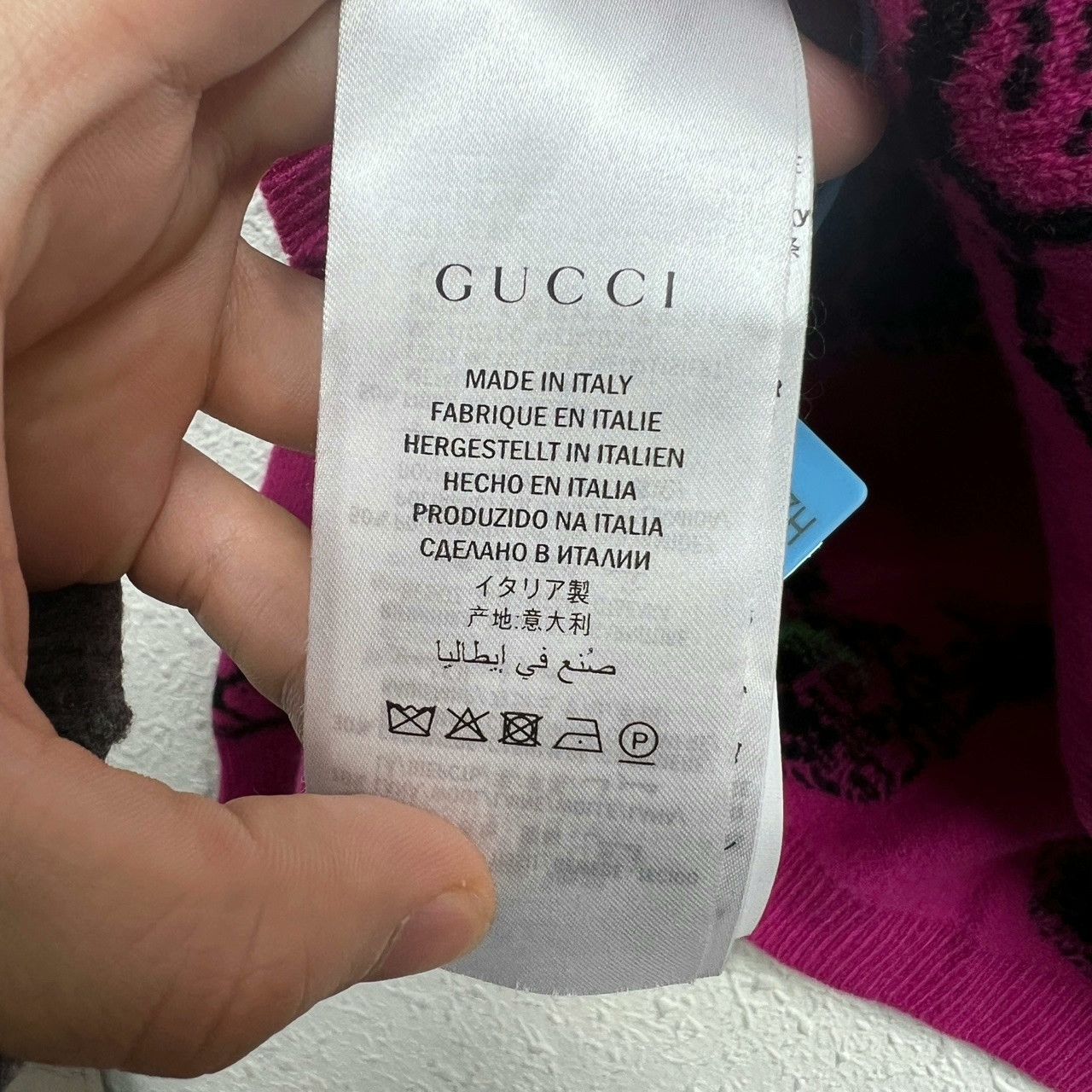 Gucci Gucci Cat pattern knitted wool sweater 2501-Nextarrow Size US S / EU 44-46 / 1 - 4 Thumbnail