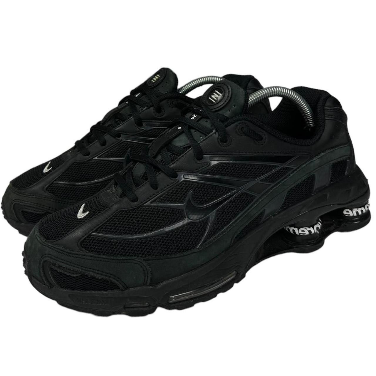 image of Nike x Supreme Shox Ride 2 Shoes in Black, Men's (Size 9.5)