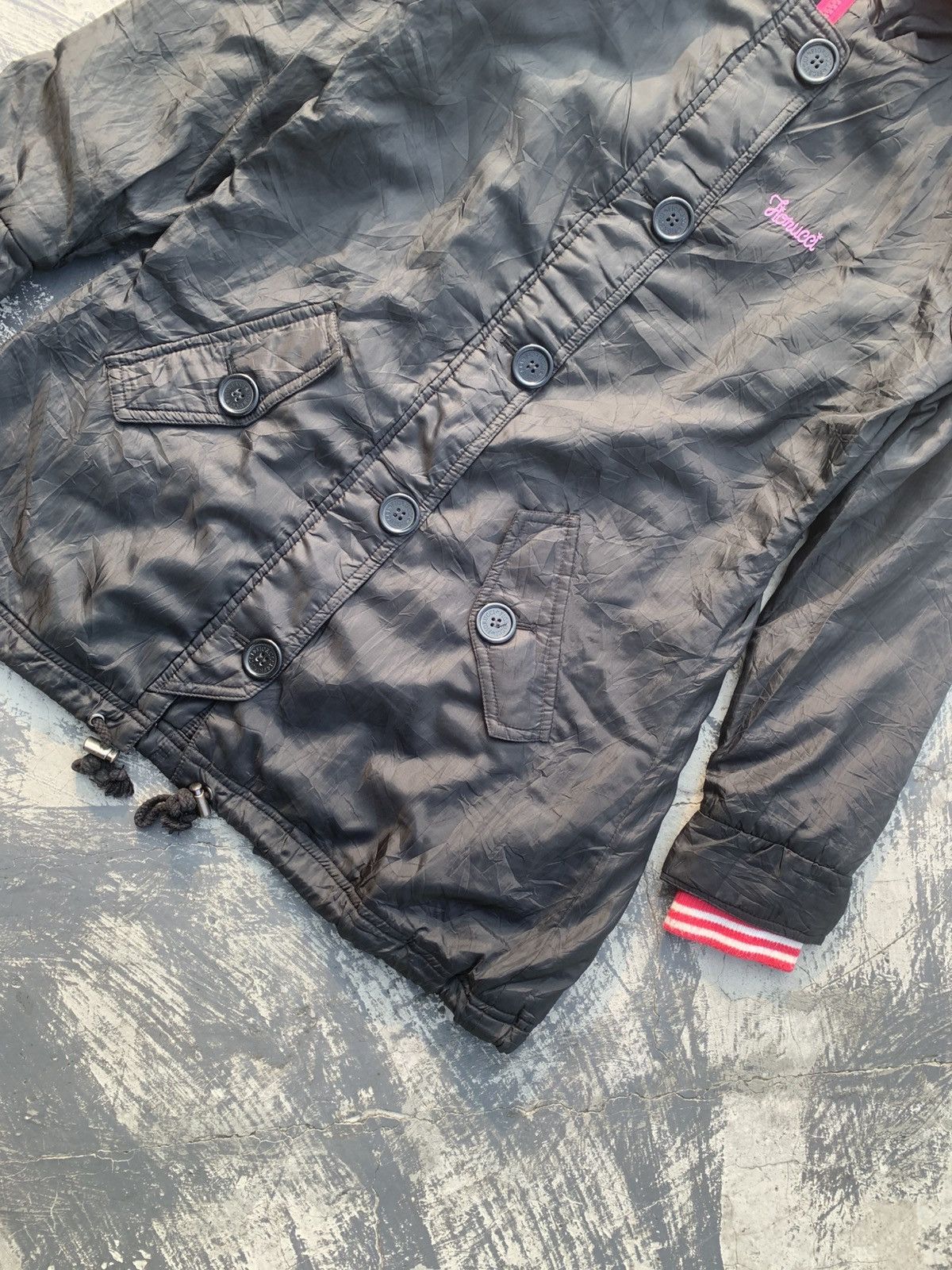 Fiorucci Vintage Fiorucci lightweight Double Collar jacket Size L / US 10 / IT 46 - 7 Thumbnail