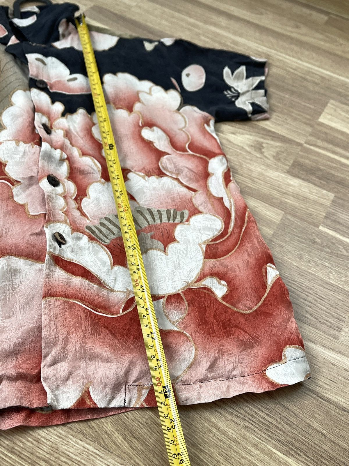 Other Pagong Aloha Shirt Women’s Japanese Floral Print 100% silk Size S / US 4 / IT 40 - 9 Thumbnail