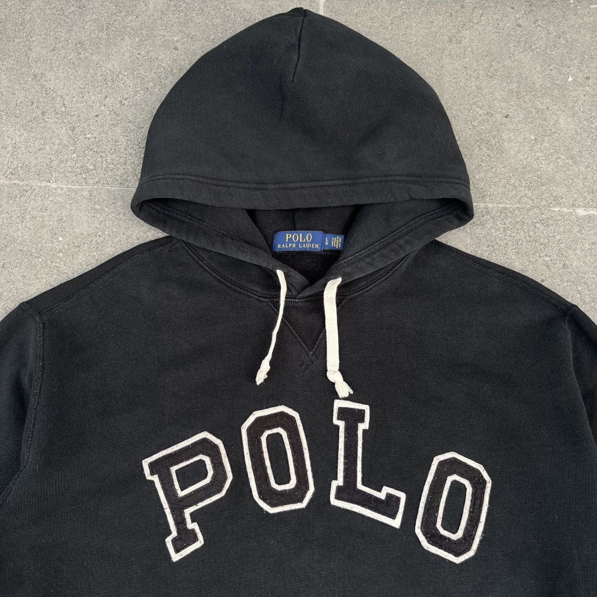 Polo Ralph Lauren vintage polo ralph lauren big script hoodie Size US L / EU 52-54 / 3 - 1 Thumbnail
