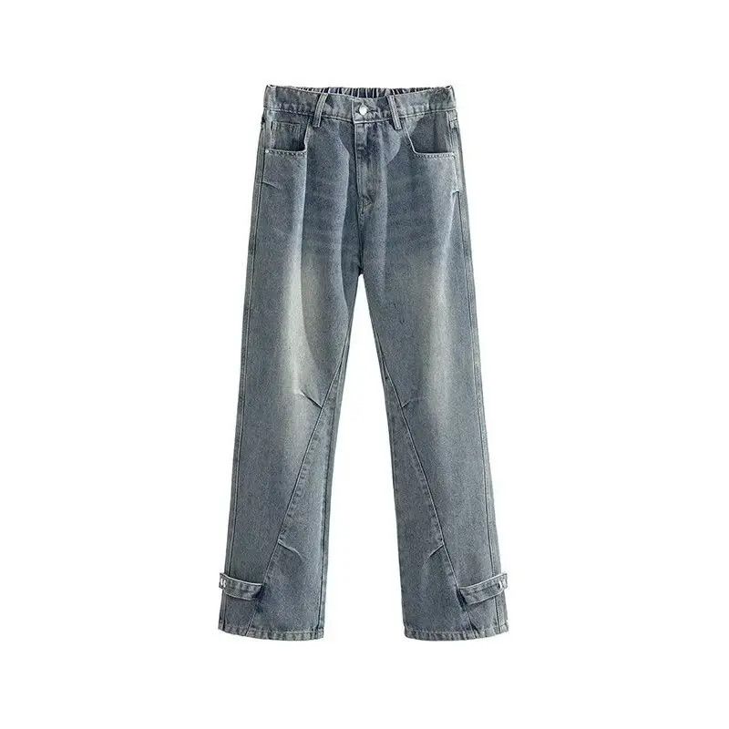 Japanese Brand Retro loose casual micro flared jeans Size US 30 / EU 46 - 3 Thumbnail