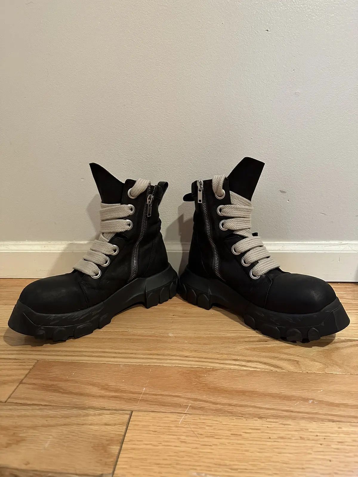 Rick Owens Rick Owens Jumbo Laced Lace Up Bozo Tractor Boots Size US 9 / EU 42 - 2 Thumbnail