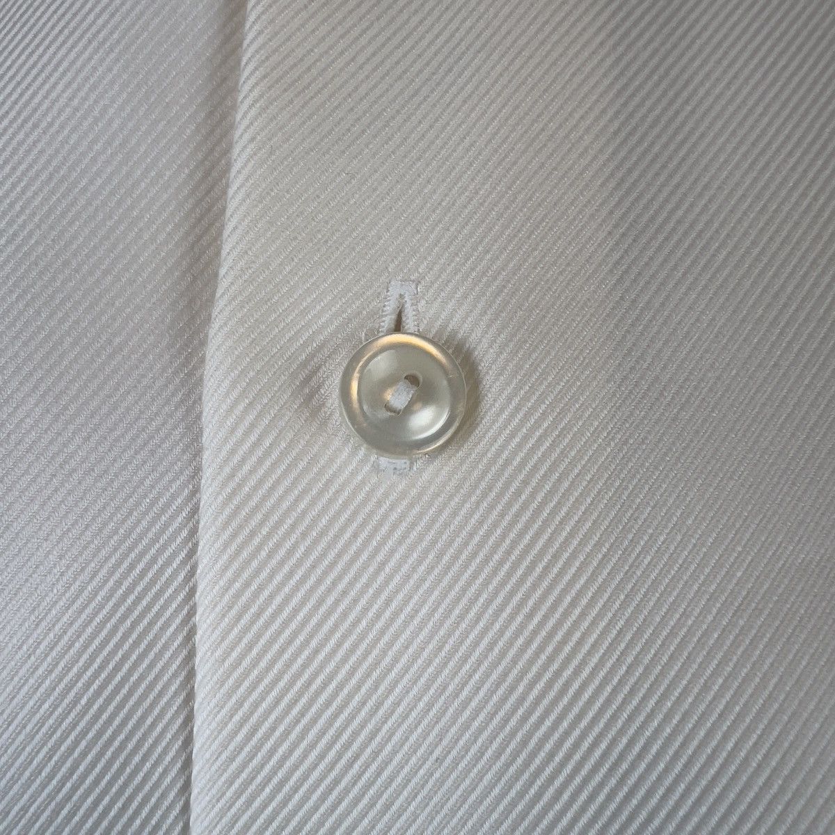 Canali Canali White Italian Cotton Shirt – Size 43/17-Made in Italy Size US XL / EU 56 / 4 - 6 Thumbnail