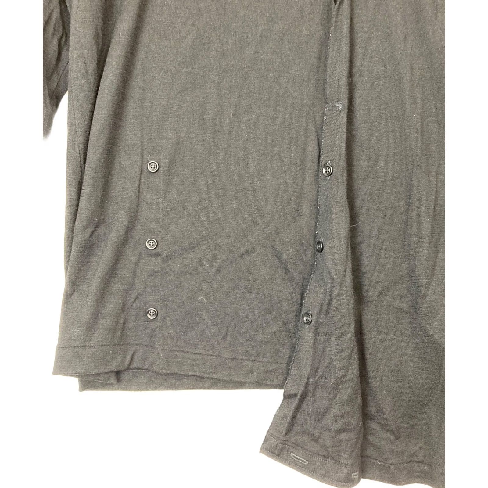 Yohji Yamamoto Yohji Yamamoto Sweater Pullover Wool Knit Black Size 3 Regular Mens Short Sleeve NOT Short Sleeve? Size US S / EU 44-46 / 1 - 5 Thumbnail
