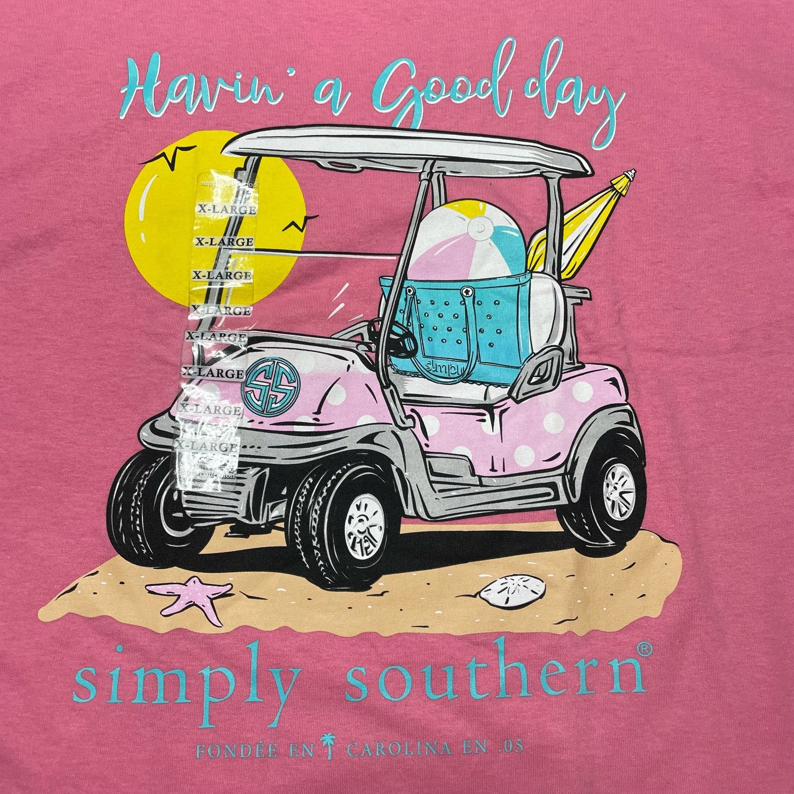 Other NWT Simply Southern Good Day Size XL / US 12-14 / IT 48-50 - 4 Thumbnail