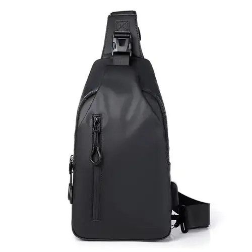 Japanese Brand × Leather Multifunctional Chest PU Leather Bag Size ONE SIZE - 2 Thumbnail
