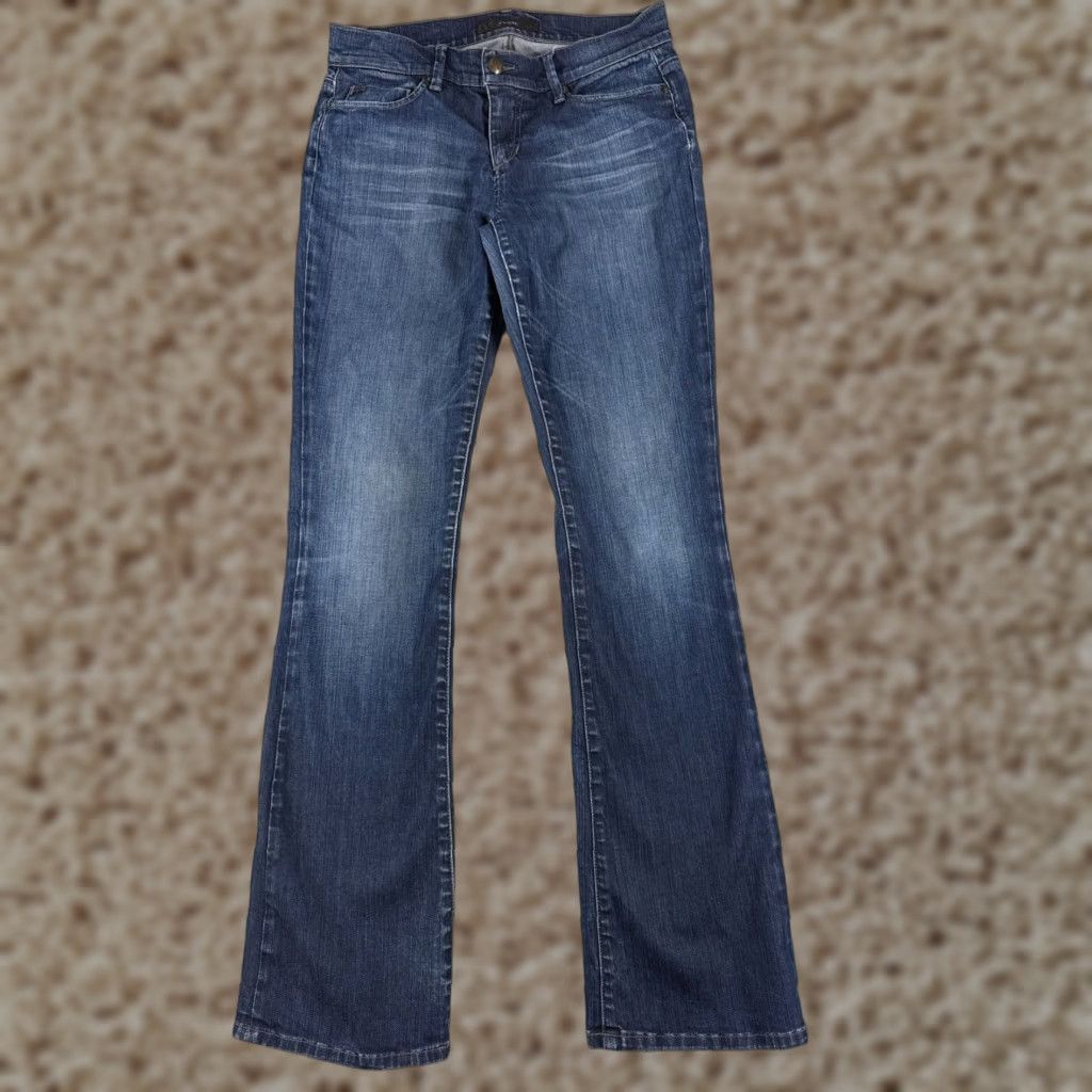 Vintage Joe's Jeans Jeans Women Bootcut Blue Denim 28 33in Low Rise Regular 5-Pocket Distressed Cotton Size 28" / US 6 / IT 42 - 1 Thumbnail