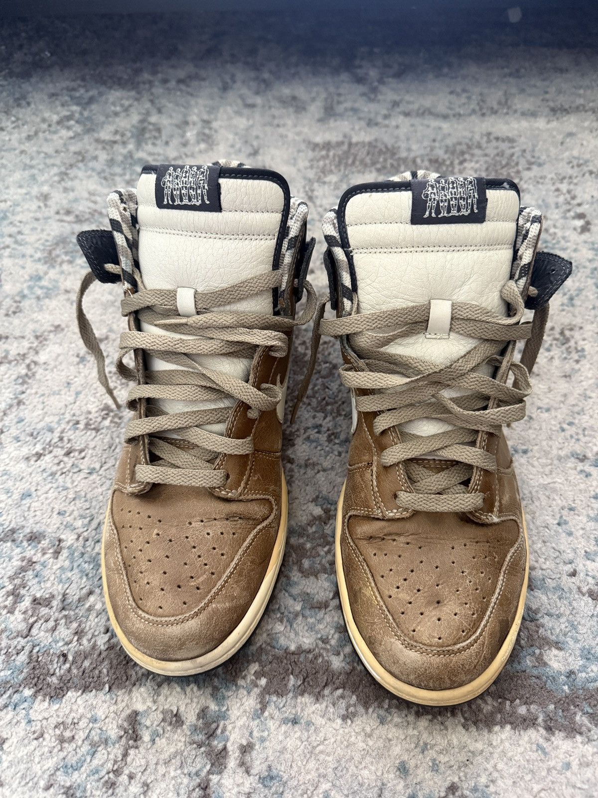 Nike SB Nike Dunk Premium High Panthers Philadelphia Size US 10 / EU 43 - 4 Thumbnail