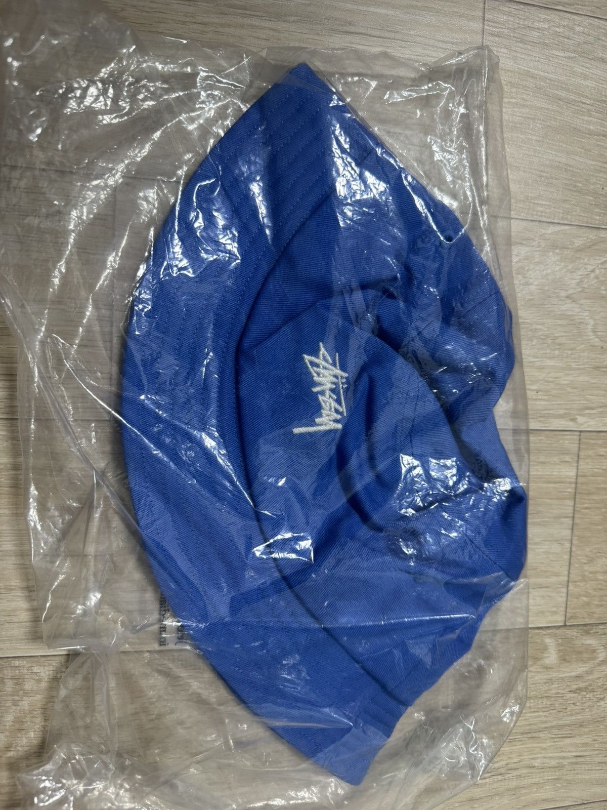 Stussy Stussy stock bucket hat blue Size ONE SIZE - 2 Thumbnail
