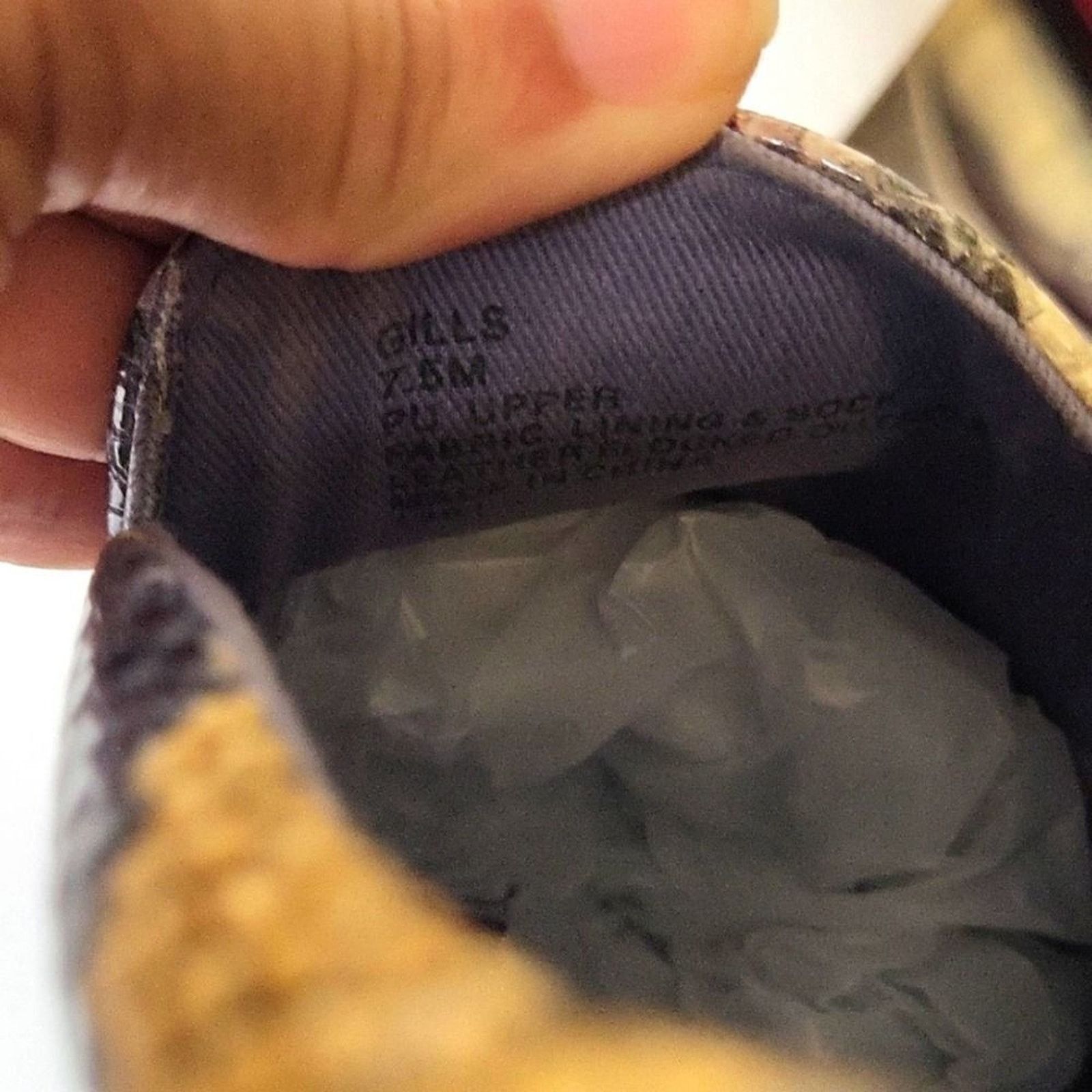 Steve Madden Steve Madden Gillis Snake Print Sneakers Size 7.5 M Size US 7.5 / IT 37.5 - 9 Thumbnail