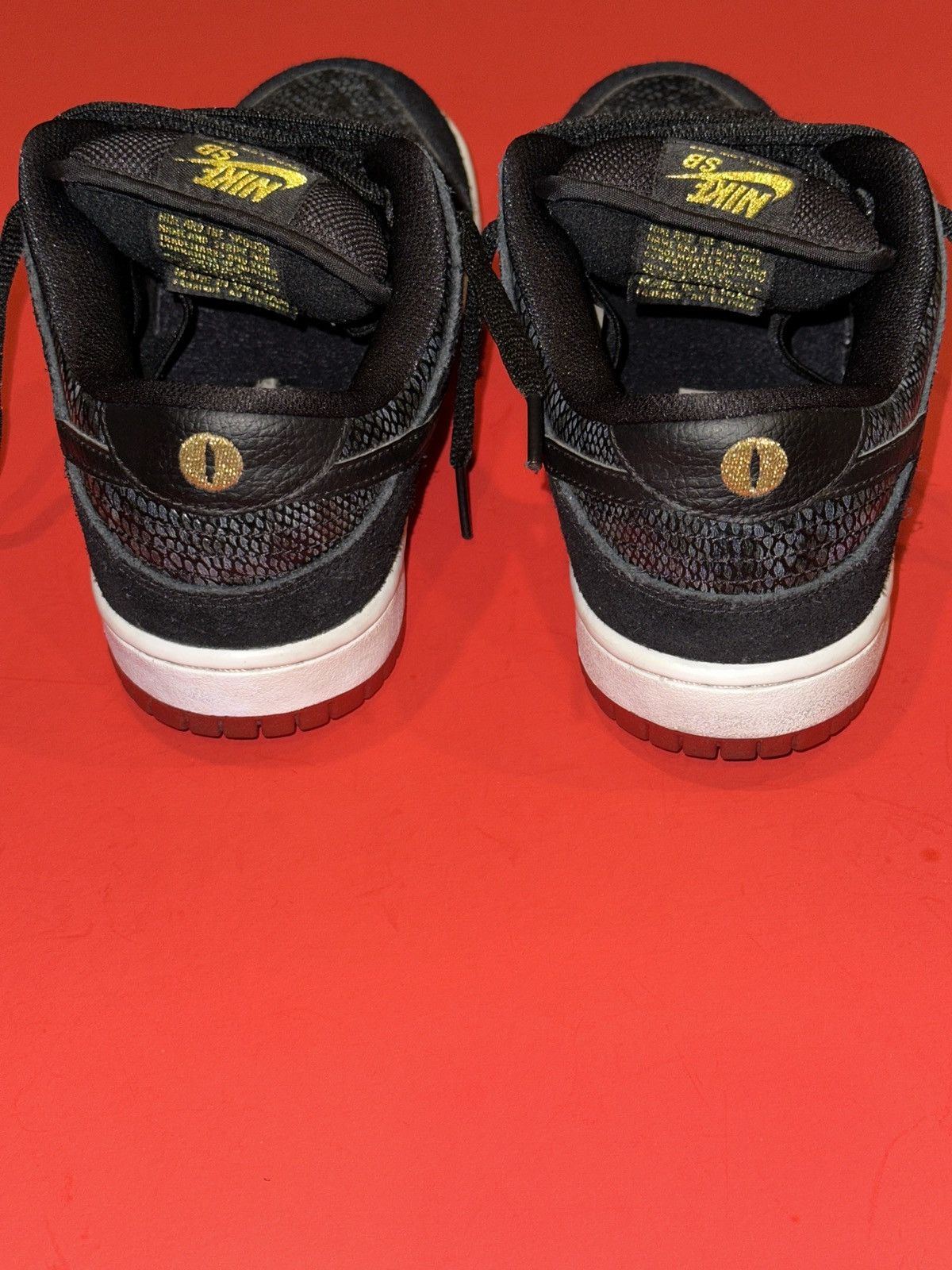 Nike Nike Dunk 2013 Premium SB Low Snake Eyes 313170-017 Men 6.5 Size US 6.5 / EU 39-40 - 5 Thumbnail