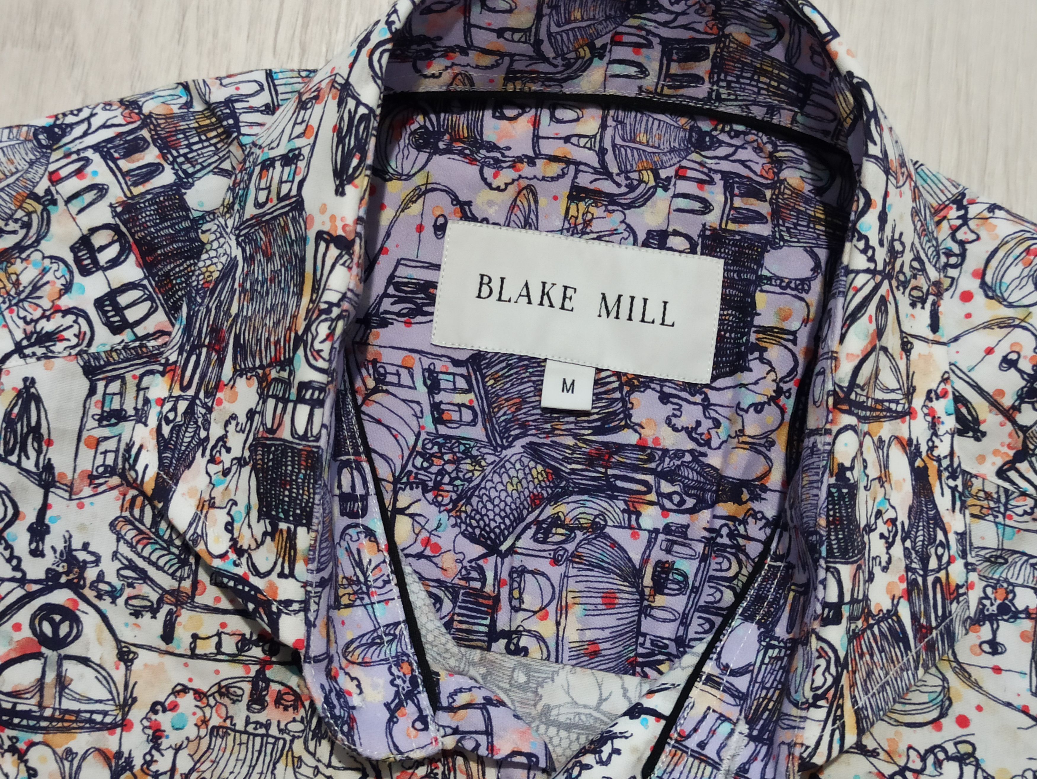 Designer Blake Mill Shirt Size US M / EU 48-50 / 2 - 2 Thumbnail